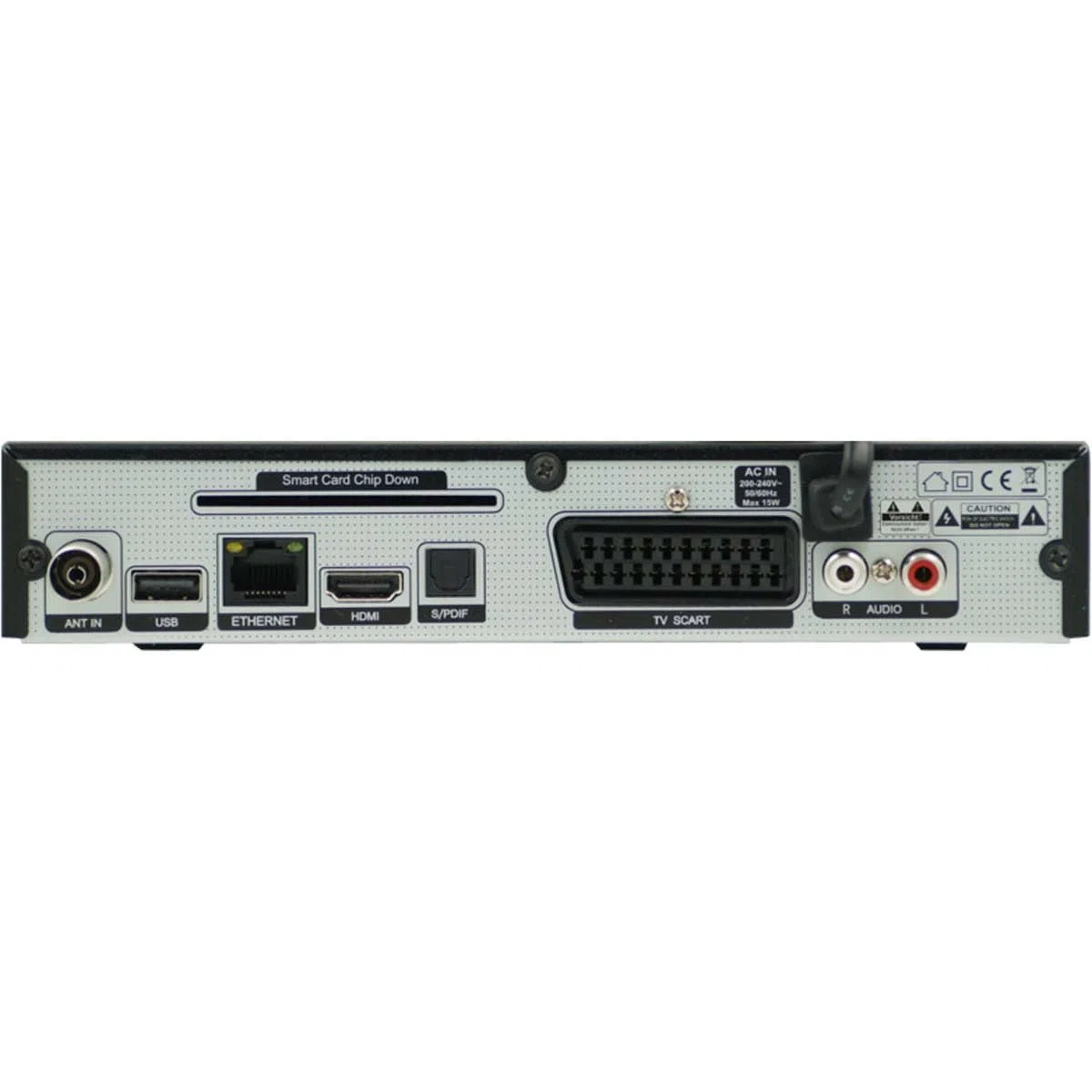 TELESTAR MAX T2 HD – DVB-T2 Receiver (inkl. 3 Monate freenet TV, auch geeignet für DVB-C, HDMI, Scart, Metallgehäuse) – Schwarz