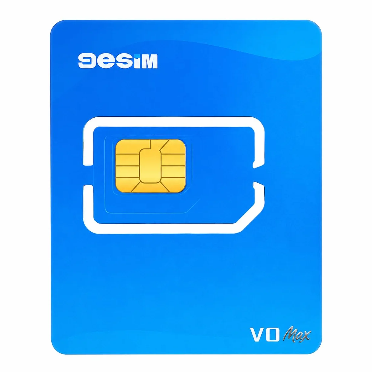 V0MAX Physische eSIM-Karte für entsperrte Android, SIM zu eSIM Adapter, 30 Profile + 1GB Gratis-Daten, 1.1MB Speicher, STK-Menü, Unlimited Downloads, Pre-Cut, Reisen in USA/Europa/Japan/China