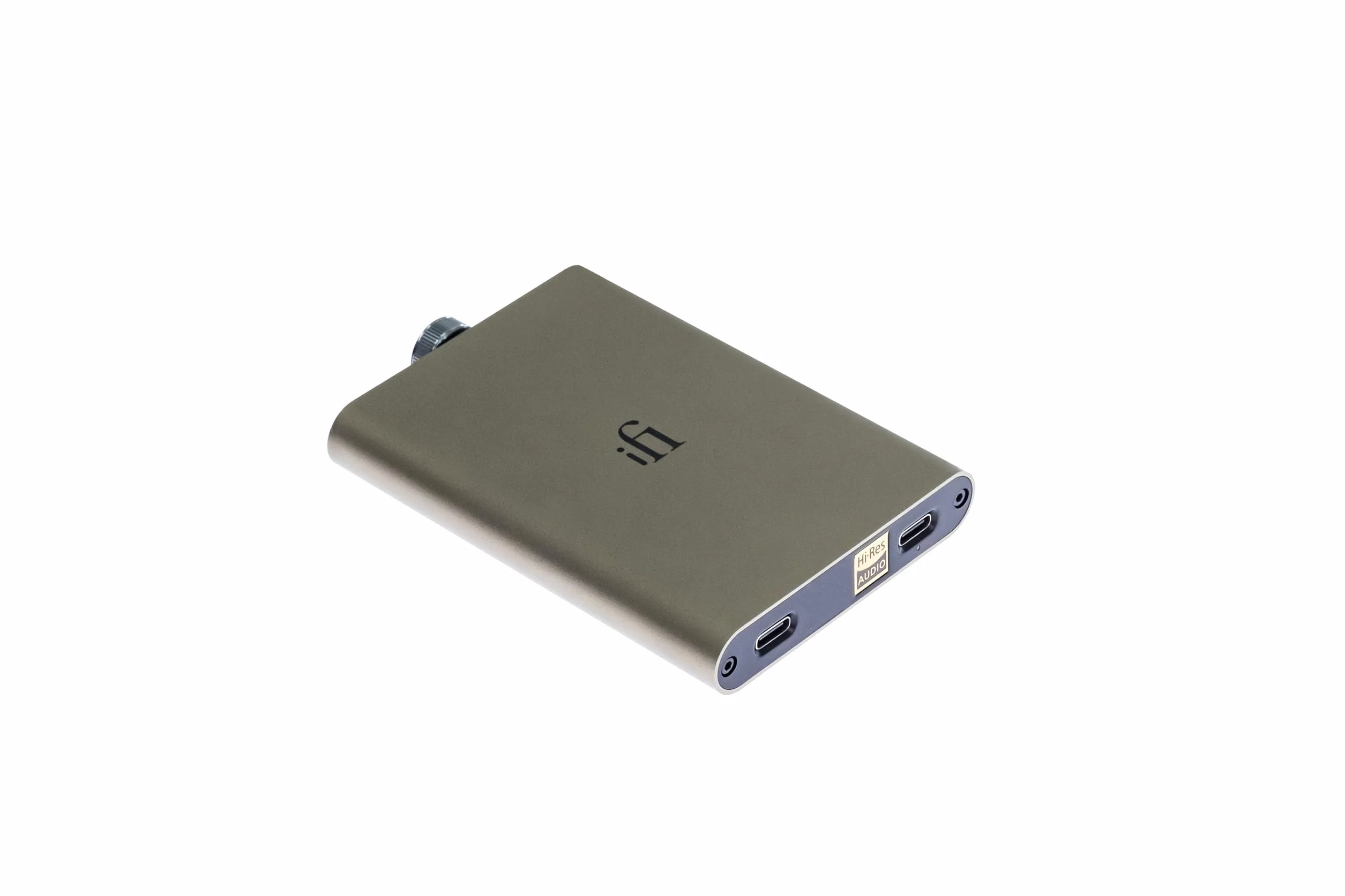 iFi hip-dac3 Tragbarer Hi-Res DAC/Kopfhörerverstärker – True Balanced Circuit, Dual USB-C, PCM 384 kHz/DSD256/MQA Decoding, XBass Analog Enhancement, iEMatch & bis zu 12 Stunden Spielzeit