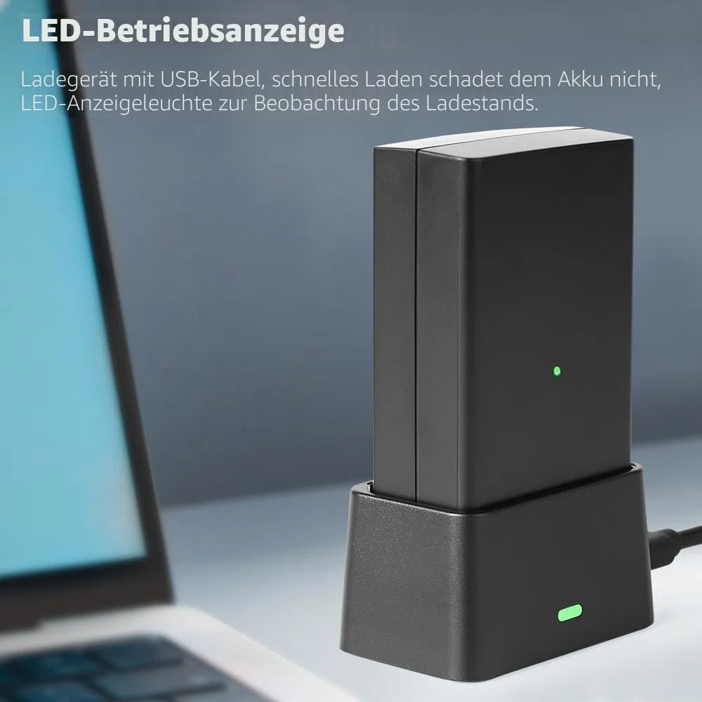 Godox VB26 VB26B Akku 7,2 V 2980 MAh für Godox V1 C/N/S/F/O/P Rundblitz und Godox V860iii S/N/C/F/O/P Blitz V850III AD100Pro Blitzgerät