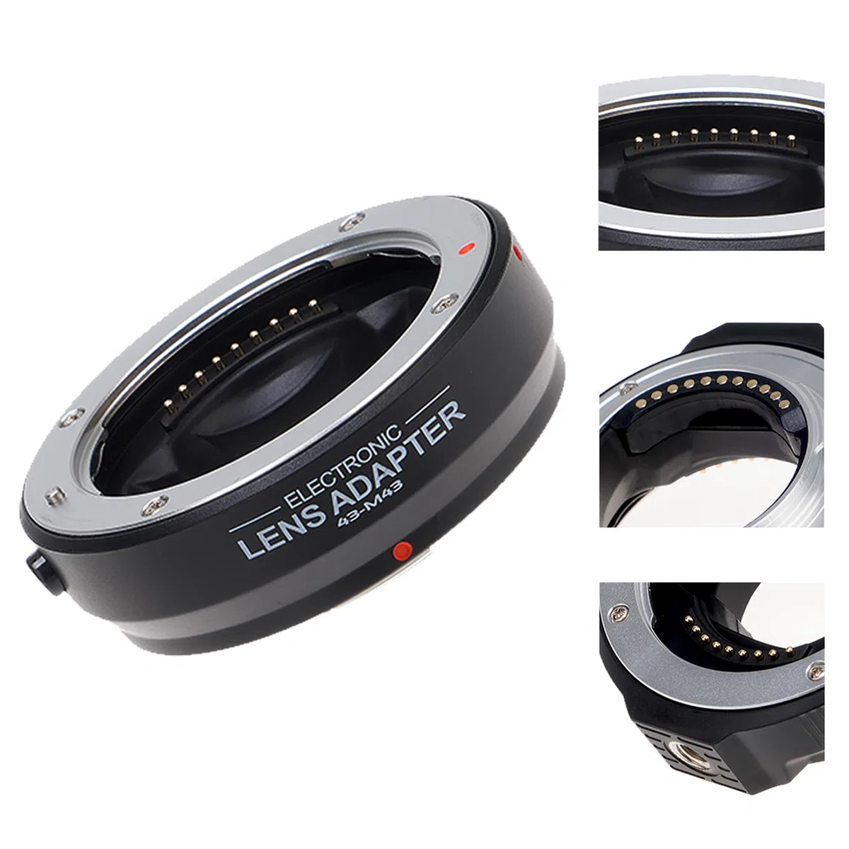 FOTGA AF Autofokus Objektivadapter für Olympus und für Panasonic Four Thirds 4/3 Objektiv an Micro Four Thirds (MFT, M4/3) Mount Kamera wie DMW-MA1 MMF-1 MMF-2 MMF-3, für GH4 GH5s GH6 E-PL5 E-PL9