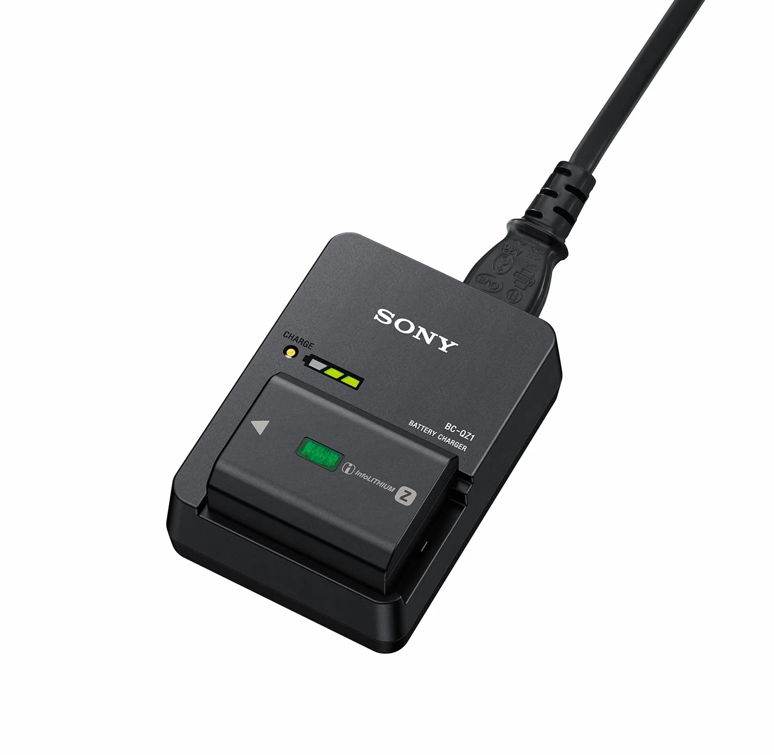 Sony BC-QZ1 (Schnellladegerät für NP-FZ100 Akkus), Schwarz