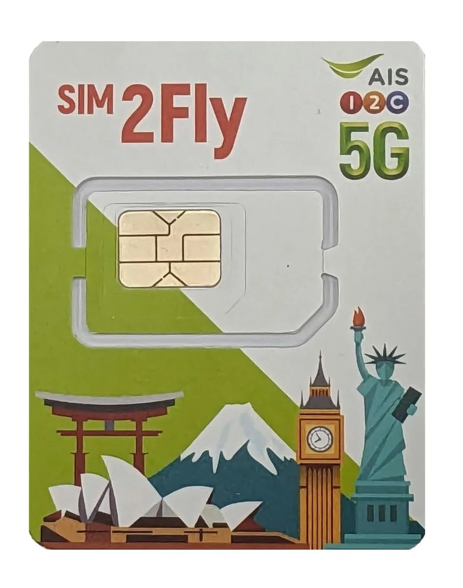 Sim2Fly Prepaid SIM Karte Asien für 32 Länder - 6GB Datenvolumen für 8 Tage in LTE Geschwindigkeit