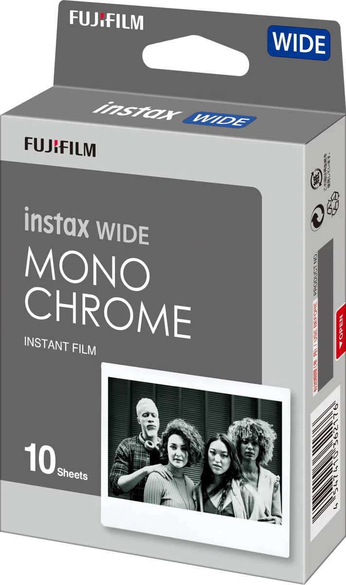 instax Wide Film, Monochrome (1x10 Aufnahmen), 1er (Packung mit 2)