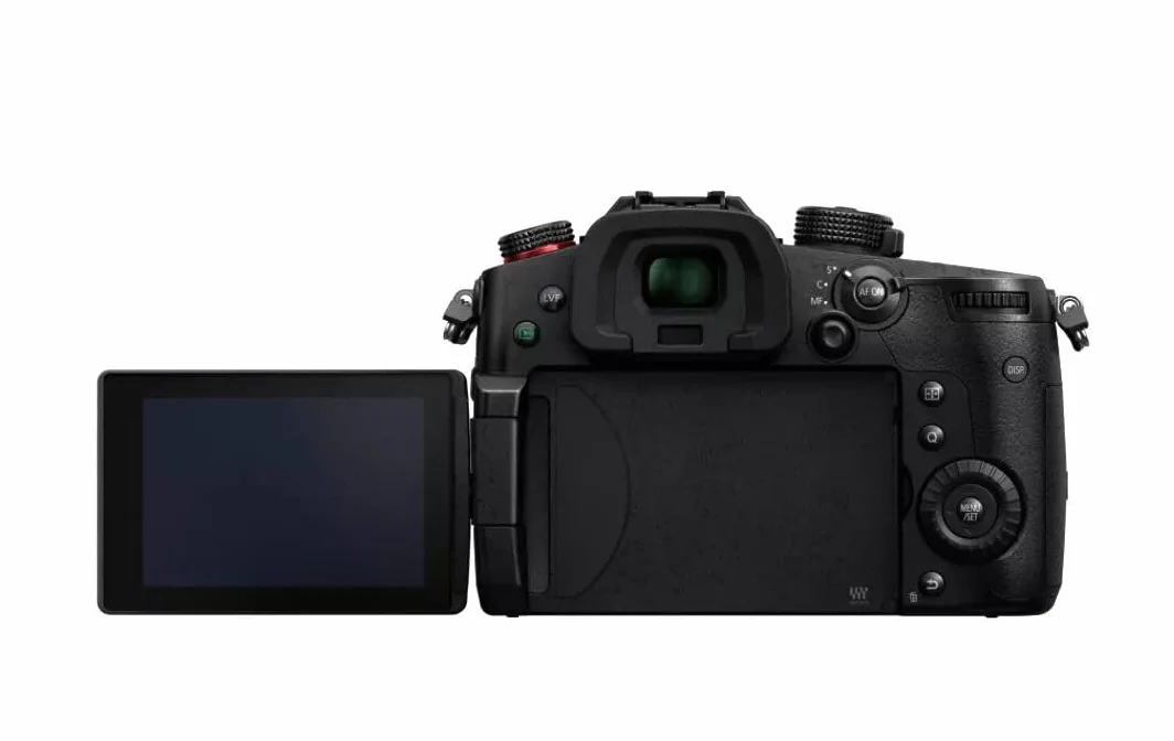 Panasonic LUMIX DC-GH5M2E Systemkamera (20MP, 4K, doppelte Stabilisierung, Kälte-/ Staub- & Spritzwasserschutz)