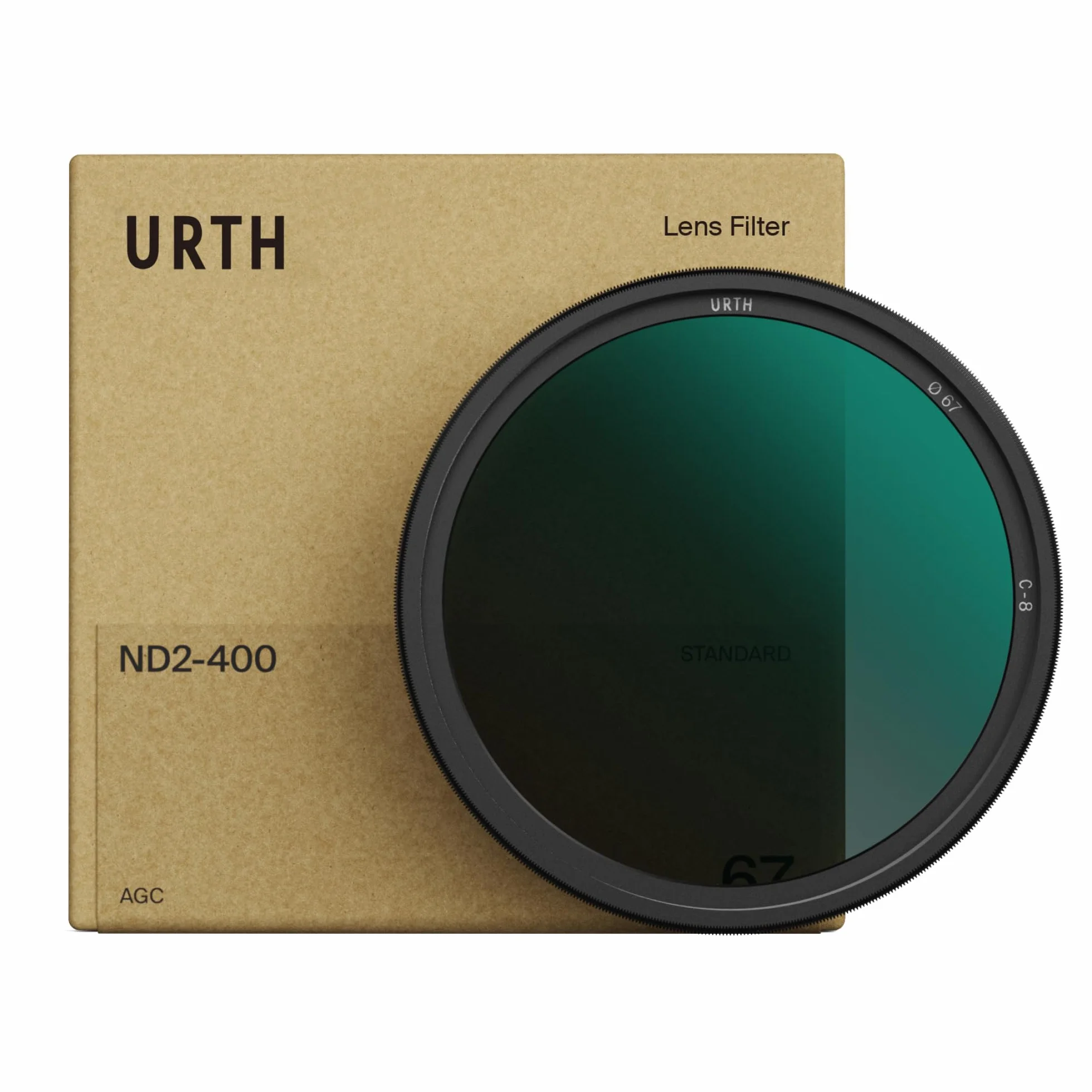Urth 77mm ND2-400 Variable ND Lens Filter - 1-8.6 Stop Range, HD Optical Glass 20-Layer Nano-Coated Neutral Density Filter for Cameras