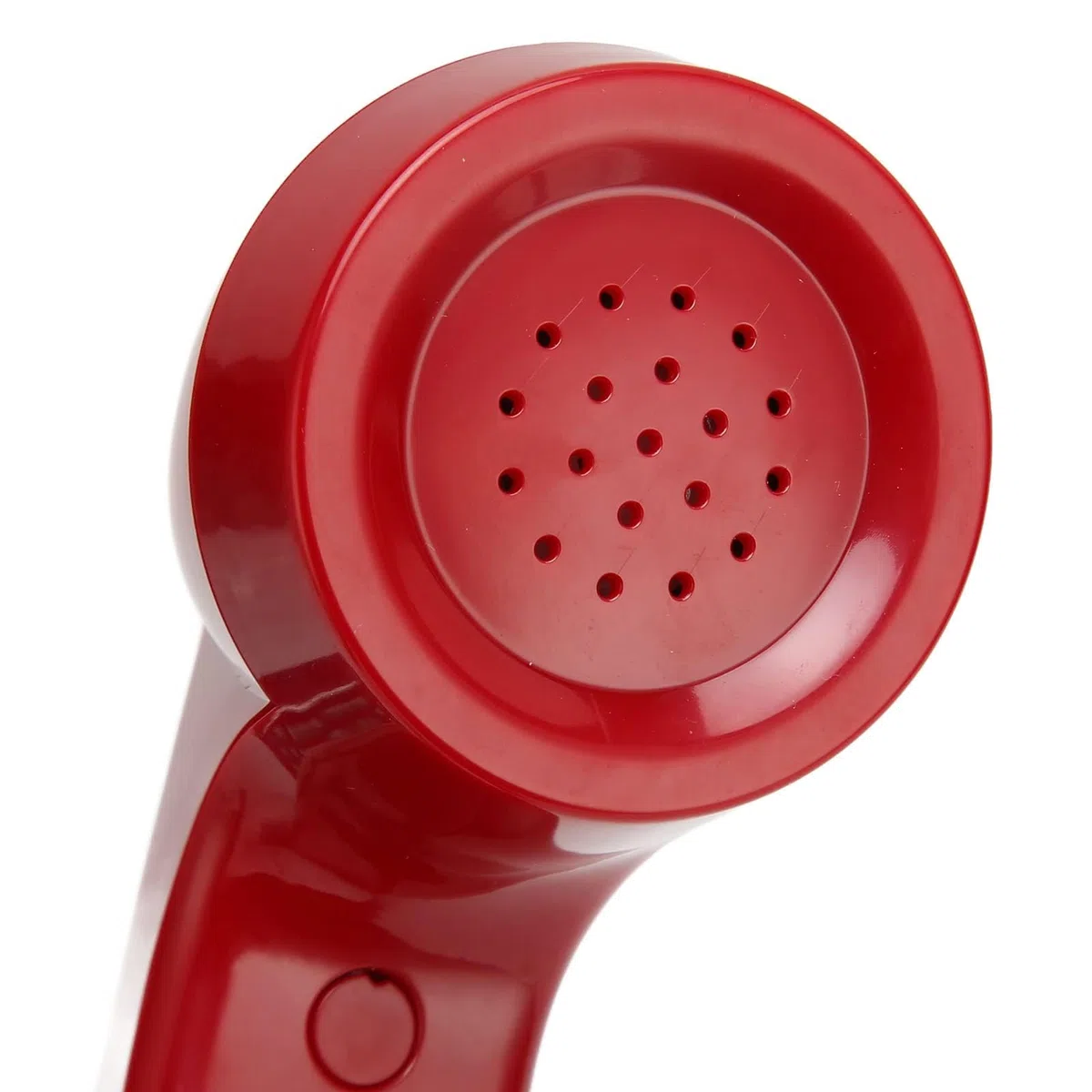 Vintage-Wandtelefone Festnetz, Retro-Wandtelefon Im Alten Stil, Rotes Schnurgebundenes Telefon Zur Wandmontage mit Lautstärkeregler für Senioren-Hotelküche
