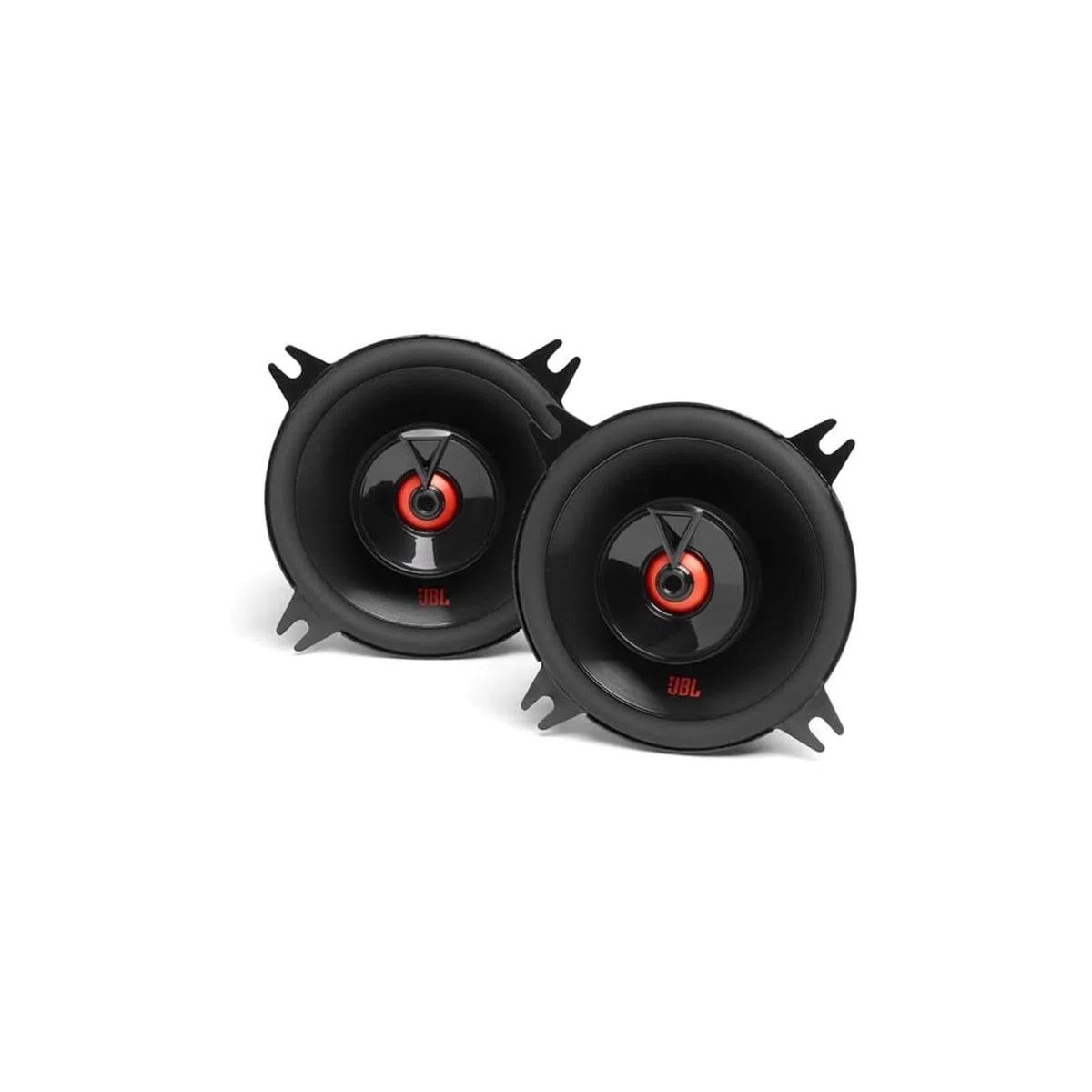 JBL Club 422F 2-Wege Autolautsprecher Set von Harman Kardon - 105 Watt KFZ Auto Lautsprecher Boxen 10 cm | 100 mm | 4 Zoll, Black
