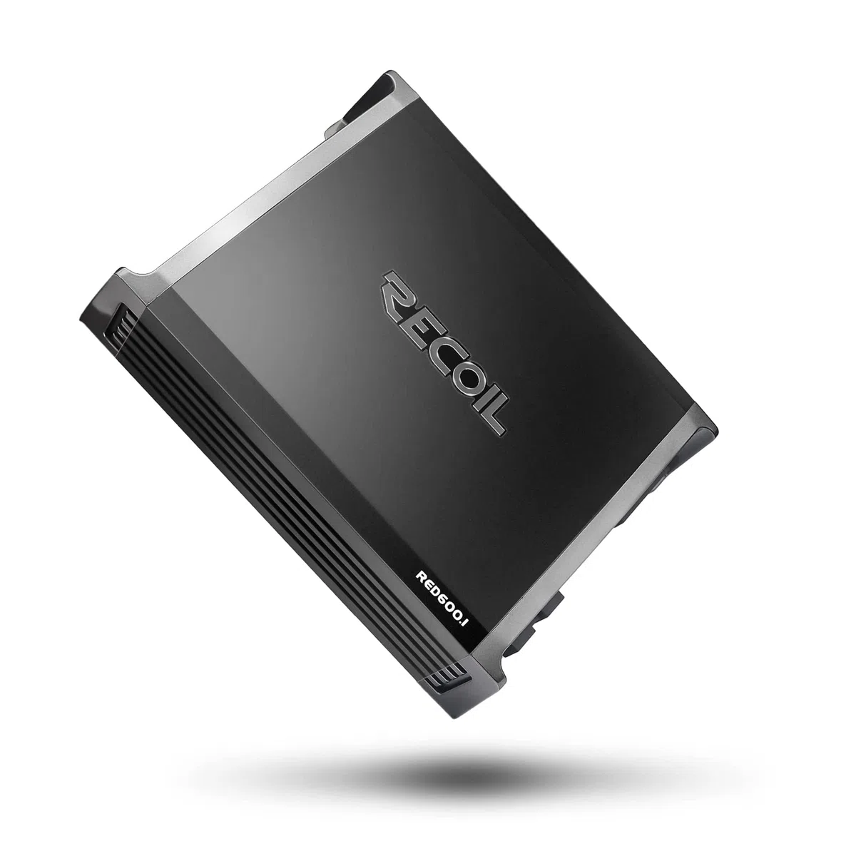 RECOIL RED600-1 1-Kanal Auto-Verstärker (Monoblock) für Subwoofer – 1320 Watt Class D, 1 Ohm stabil – mit Bass-Fernbedienung