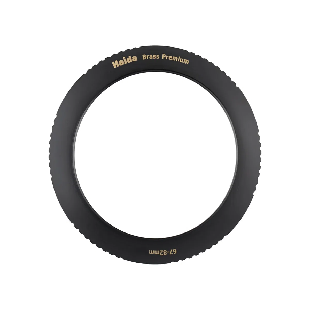 Haida Step-Up-Ring, 67 mm auf 82 mm, Messing-Adapter, 62–82 mm Step-Up-Ring für Filter