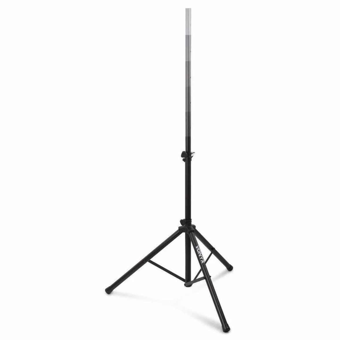 Vonyx LS01K Lautsprecherständer, höhenverstellbar 110cm-180cm, Universal Boxenständer, Speaker Stand bis ca. 20 Kg Traglast, Lautsprecher Ständer mit versteckter Kabelführung- Schwarz