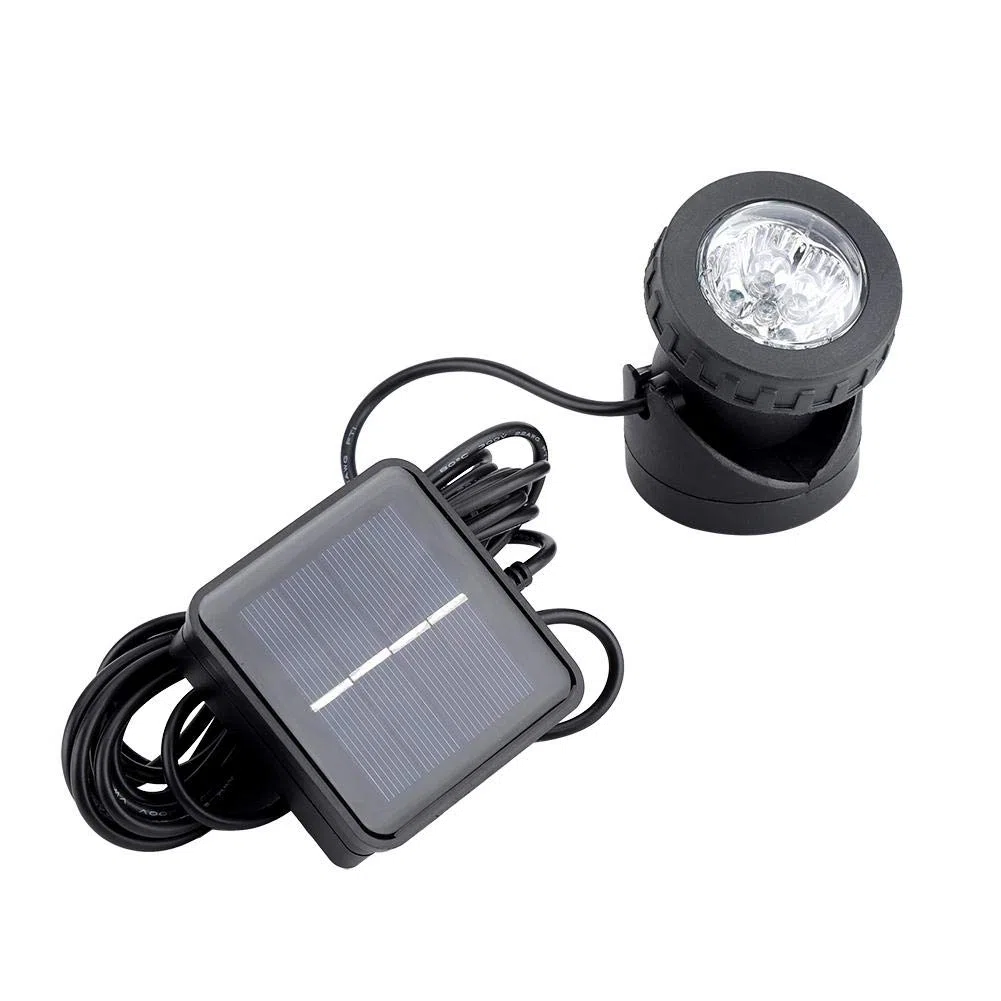 LED Solarleuchten Unterwasserleuchten Solarleuchten Unterwasserlicht Solarleuchten LED Unterwasserlicht Unterwasser Dekoration IP68 Wasserdicht für Unterwasserbeleuchtung Hof Weg