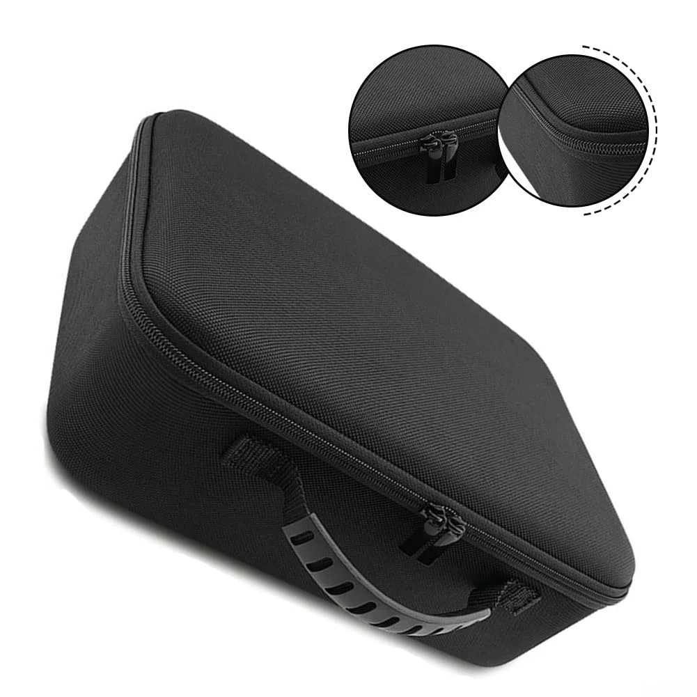 Hard Travel Case Tragetasche Für XGIMI MoGo 4 2025 Eva Schutz Transportkoffer Schwarz 33.5x23.5x11cm Mit Griff Projektor Zubehör(Black)