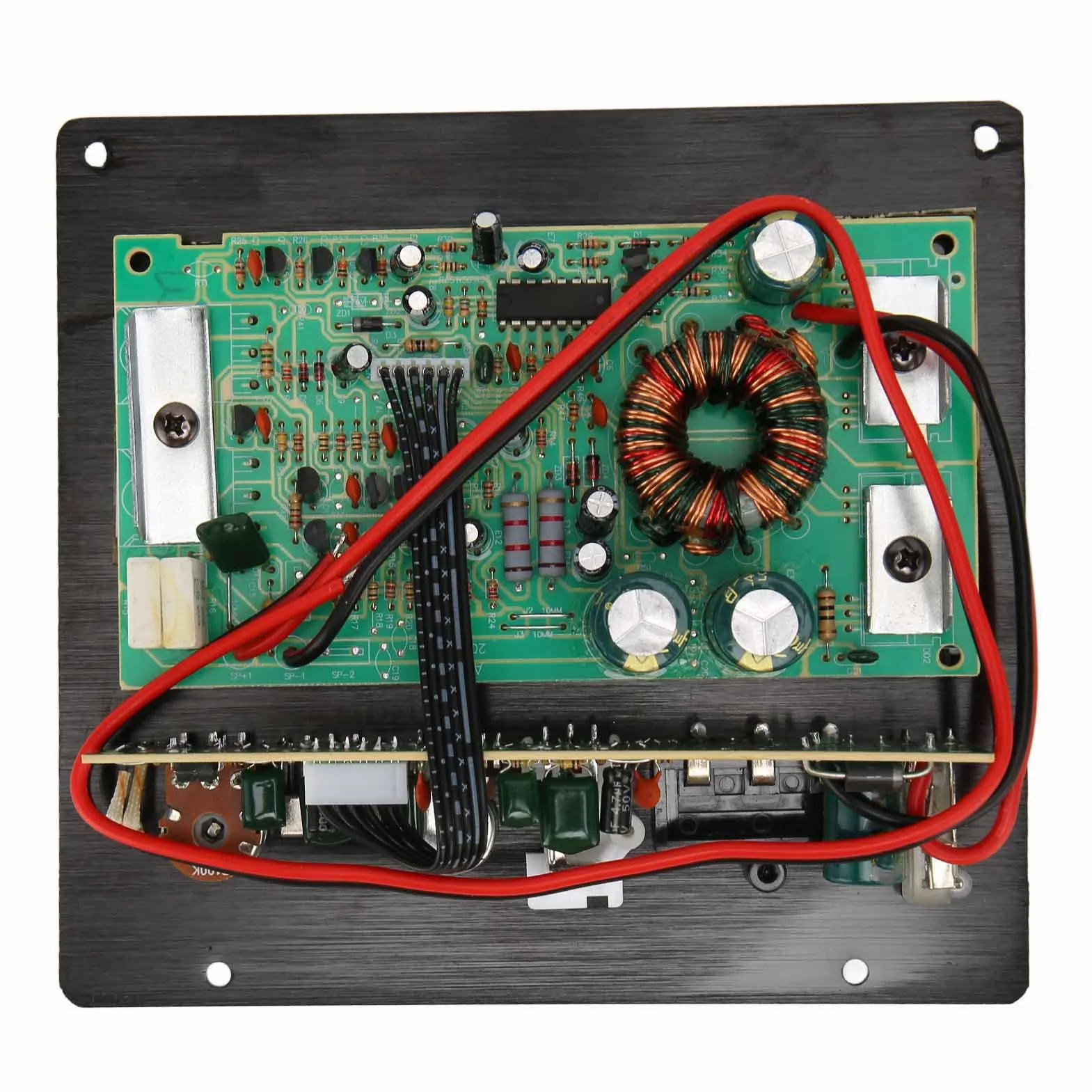 12-V-Auto-Verstärkerplatine, Ultradünnes Design, Wärmeableitung, Stabil, Hochleistungs-Aluminiumlegierung, Auto-Subwoofer-Platinenverstärker