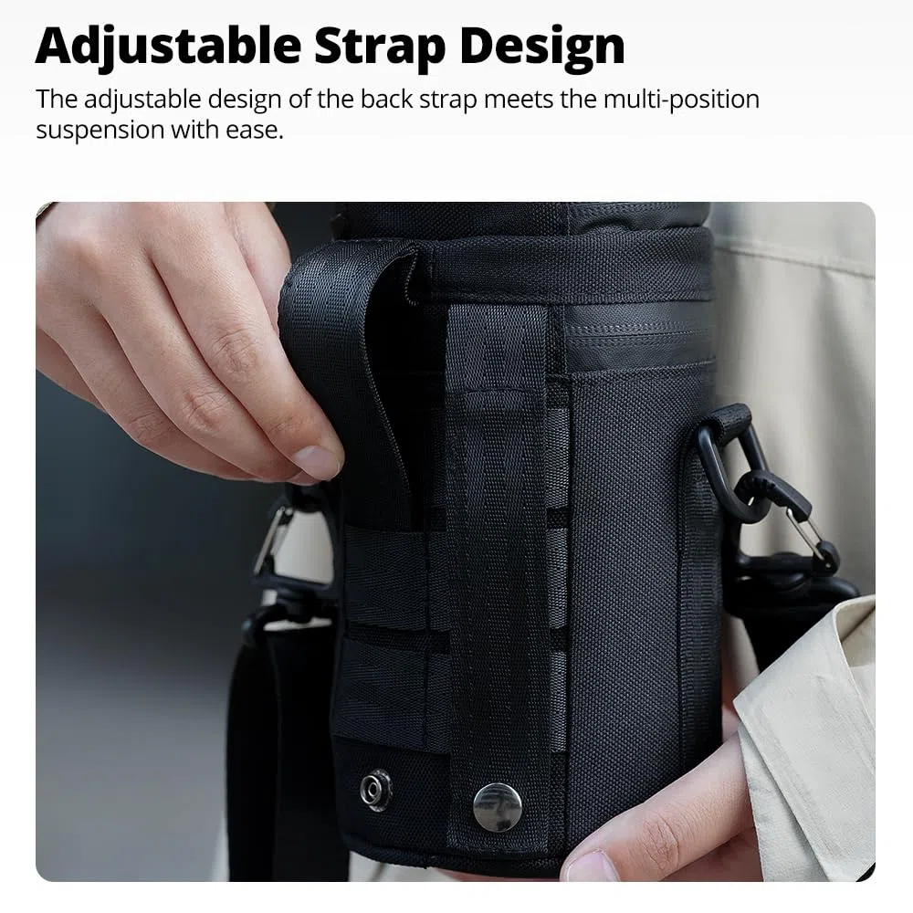 AMBITFUL Thick Camera Lens Pouch Case Water, Dust, Shock Protection Lens Pouch for DSLR Camera Lens for Sony, Nikon, Canon,Fujifilm,Tamron Fits Lenses Below