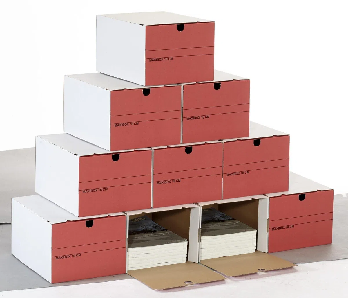 DIVERS Box maxi-archivo 18,7 cm 10Stück (558 K10)