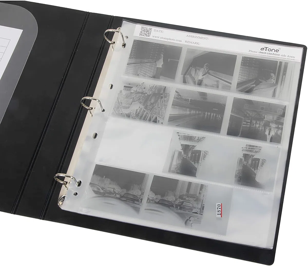 50x eTone Archivierungsblätter 120 Negativ-Seitenaufbewahrer(50x120)