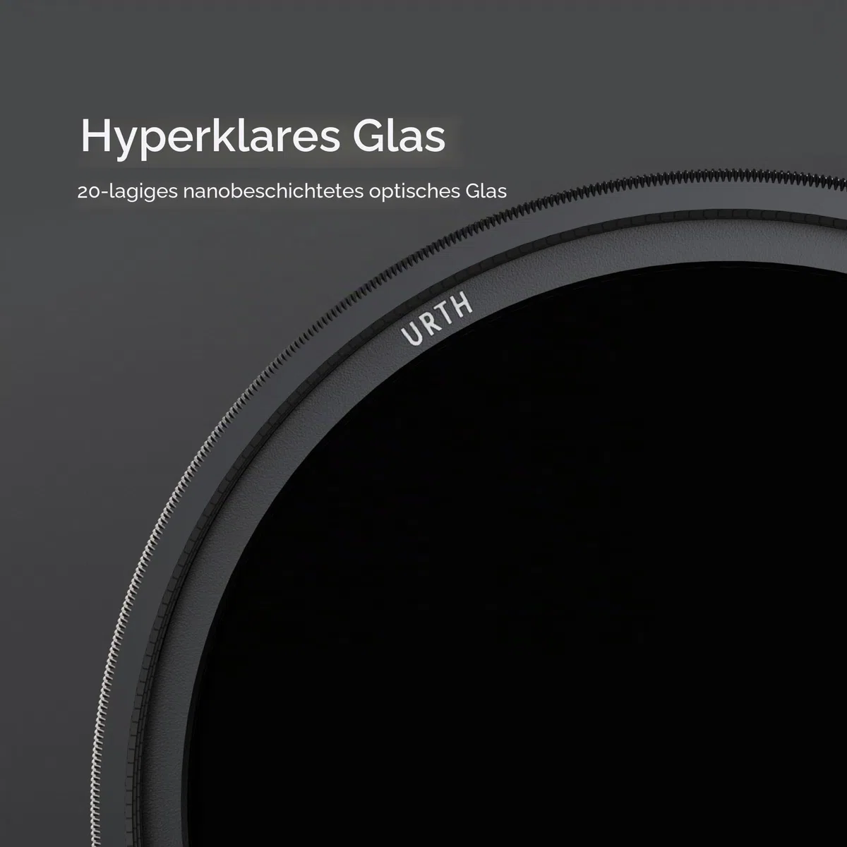 Urth 77mm ND2-400 Variable ND Lens Filter - 1-8.6 Stop Range, HD Optical Glass 20-Layer Nano-Coated Neutral Density Filter for Cameras