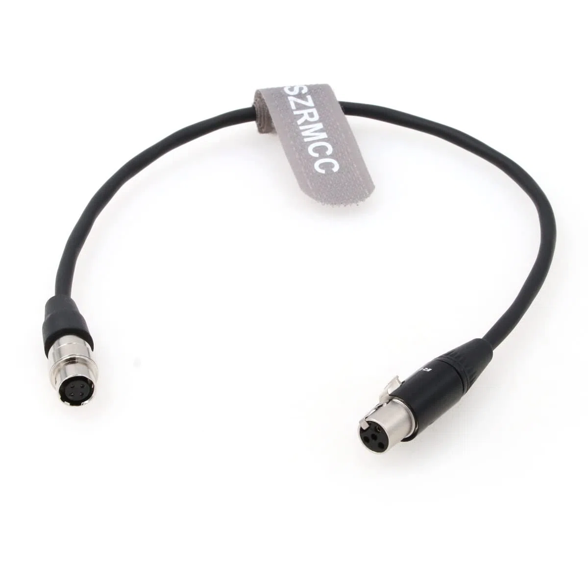 SZRMCC Hawk-Woods DV-SQN4S Audioroot Hirose 4 Pin Buchse auf TA4F Mini XLR 4 Pin Buchse Stromkabel für Soundgeräte 888 833