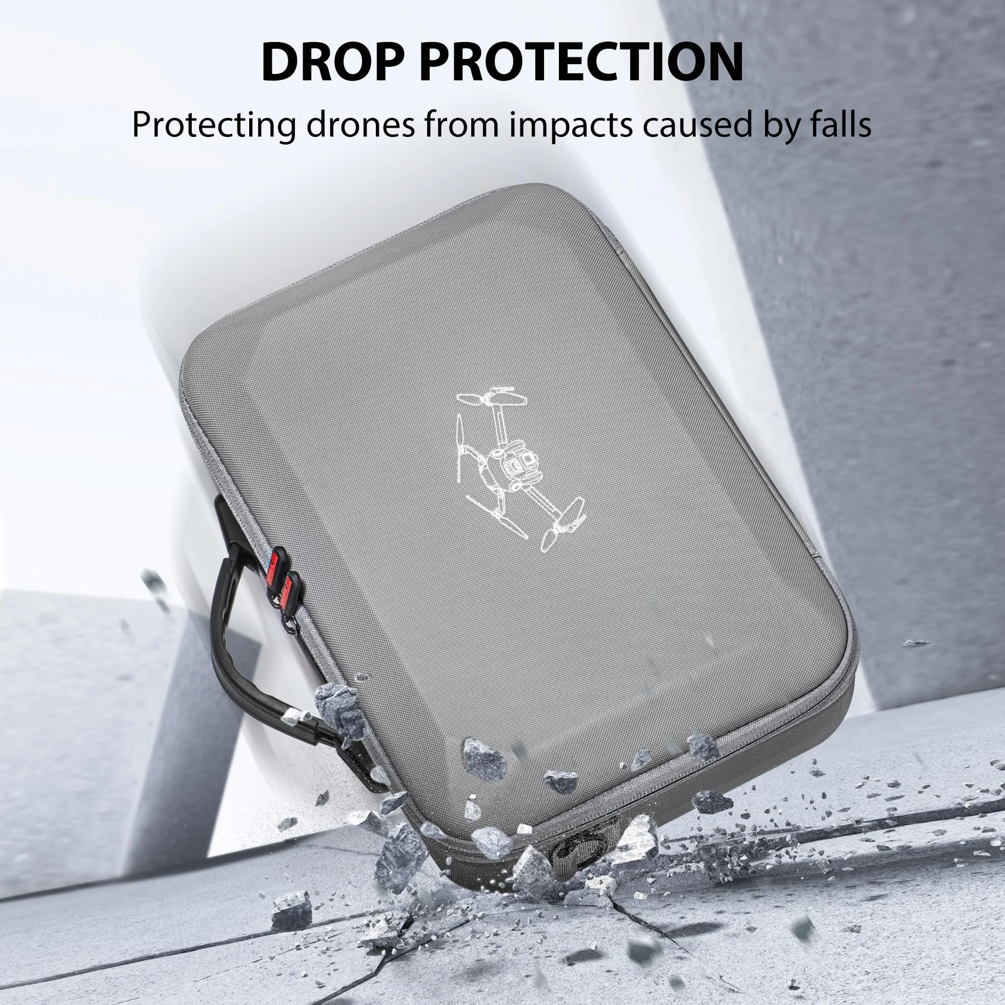STARTRC Mini 3 Tasche Zubehör,tragbare Reisetasche für DJI Mini 3/Mini4 pro Fly More Combo für DJI RC Controller, Drone Schultertasche