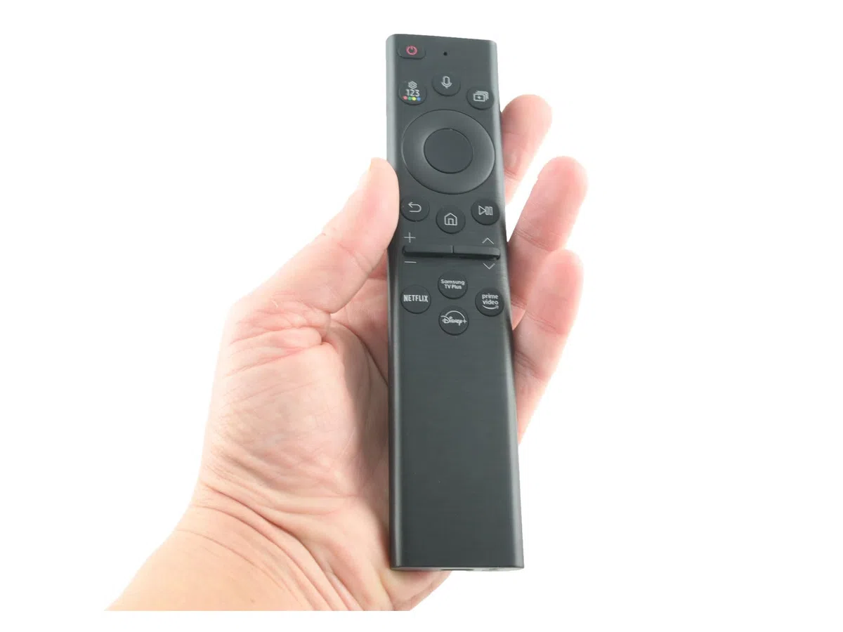 Ersatz für Samsung Fernbedienung BN59-01385B, BN59-01385A, TM2280E - USB-C, Eco Solar & Sprachfunktion - GQ43QN90 GQ43QN92 GQ43QN93 GQ43QN94 GQ55S95 GQ65S95. - SUB BN59-01391B, TM2281E