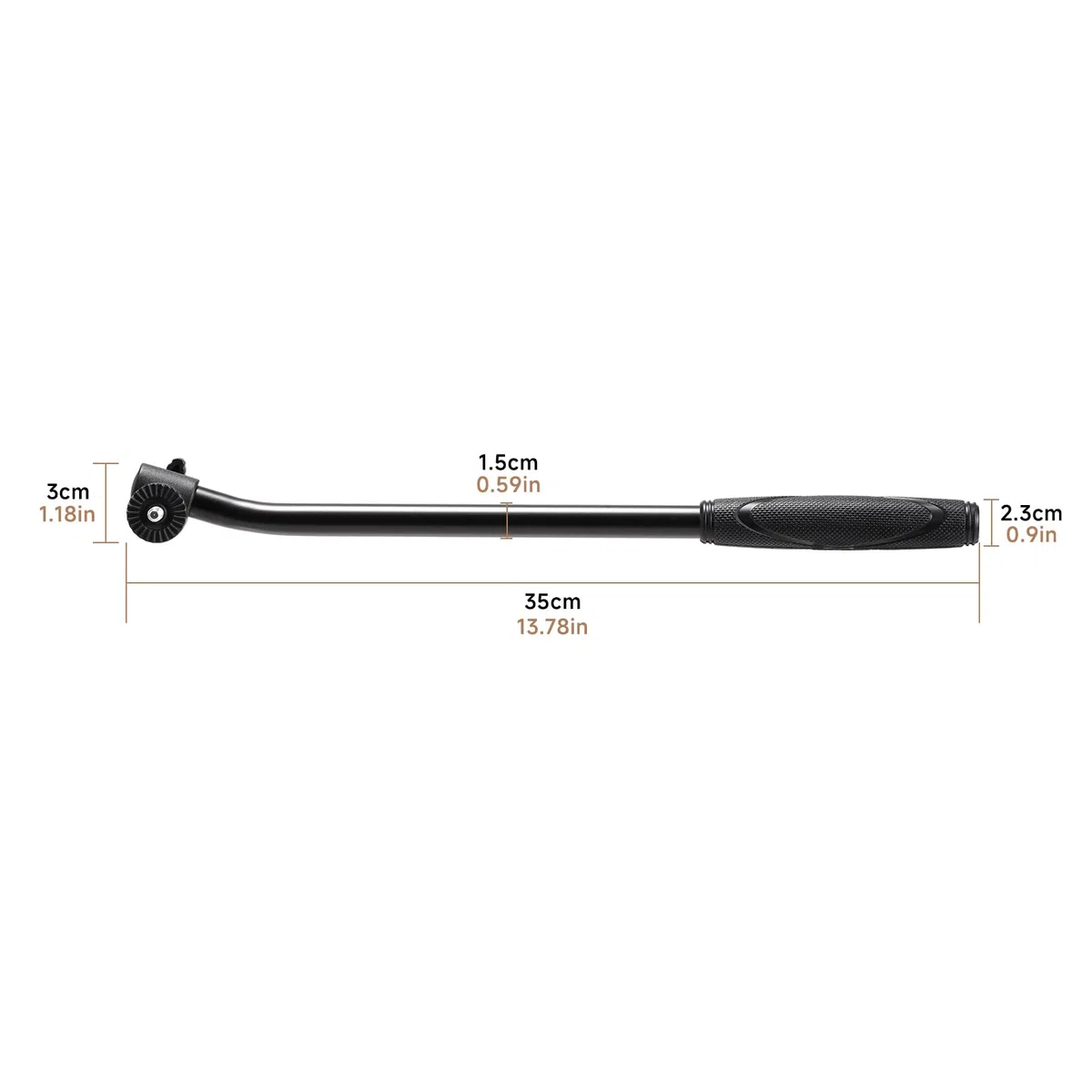Cayer PB01 Pan Bar Griff für Head Video Heads