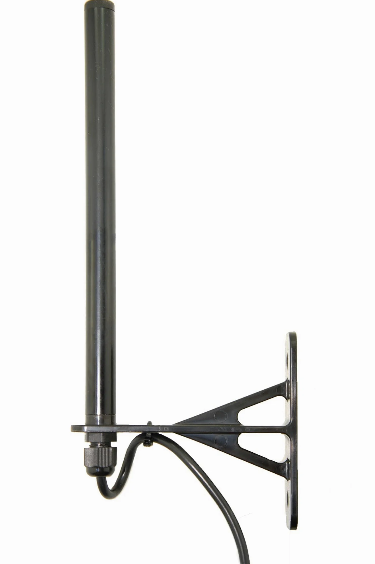 Breitband Antenne für 4G LTE, 3G, UMTS, 2G, GSM, Bluetooth, WLAN, SMA/M Stecker, Rundstrahl Stationsantenne für den Innenbereich zur Wandmontage, 5 m Kabellänge