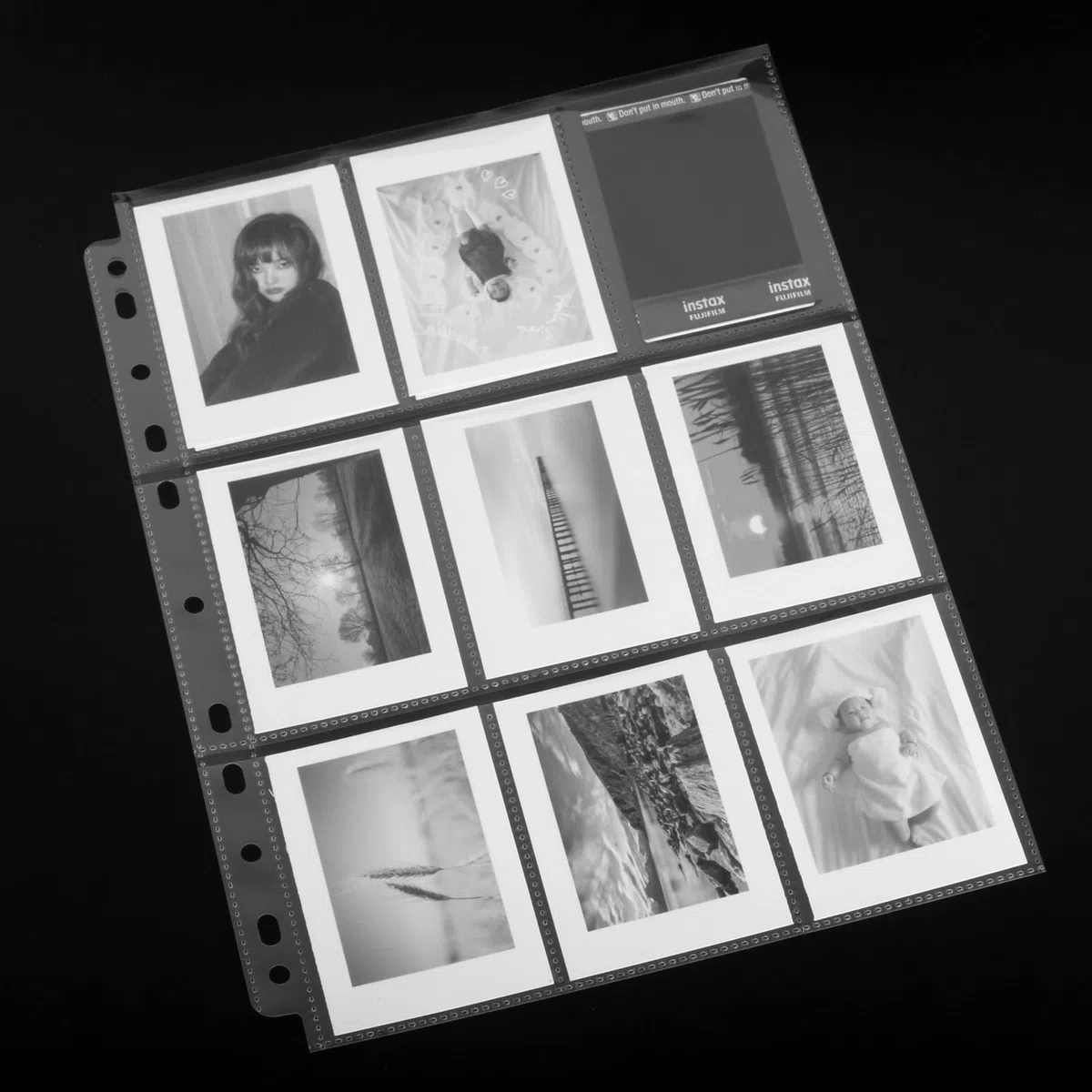 eTone 120 Archiv-Aufbewahrungsblätter, 6 x 9 Einzelfilm-Negativdias, 50 Stück