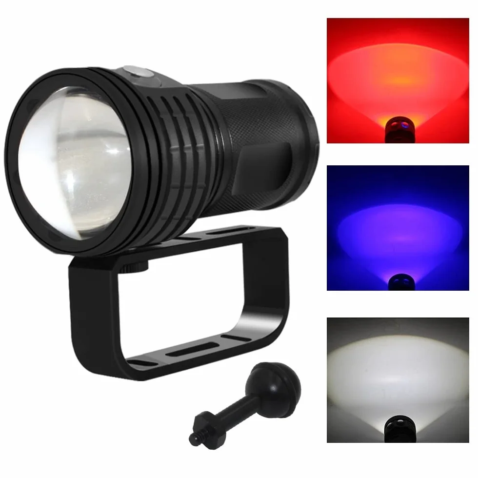 Professionelles Tauchen Fotografische Taschenlampe Halterung Tauchen Blinken Licht U-Typ Halterung