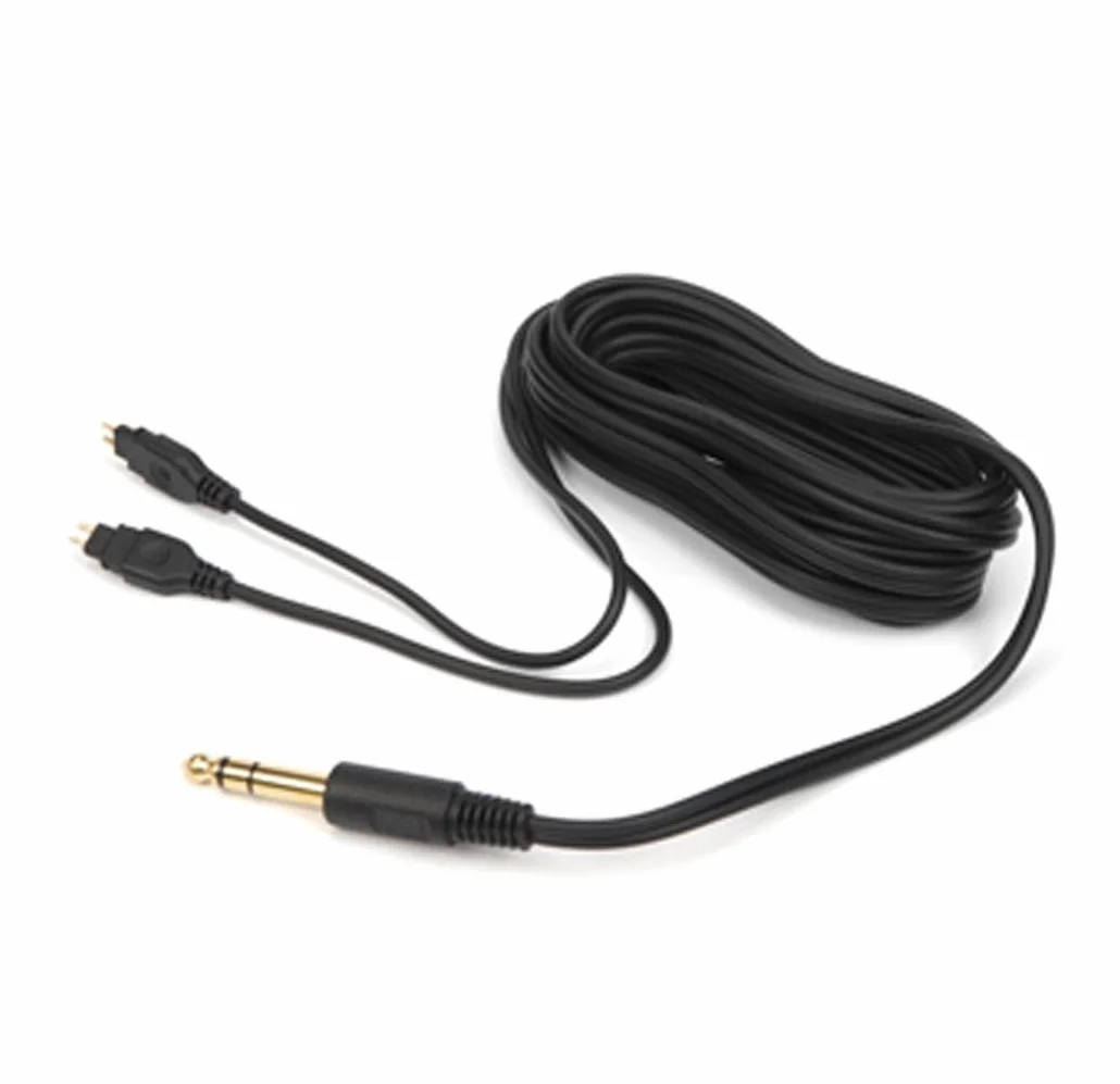Sennheiser Kopfhörer - Original Zubehörkabel - 3,0m unsymmetrisches Kabel mit 6,35mm Anschlussstecker für die audiophilen Open-Back Kopfhörer der HD 600 Serie