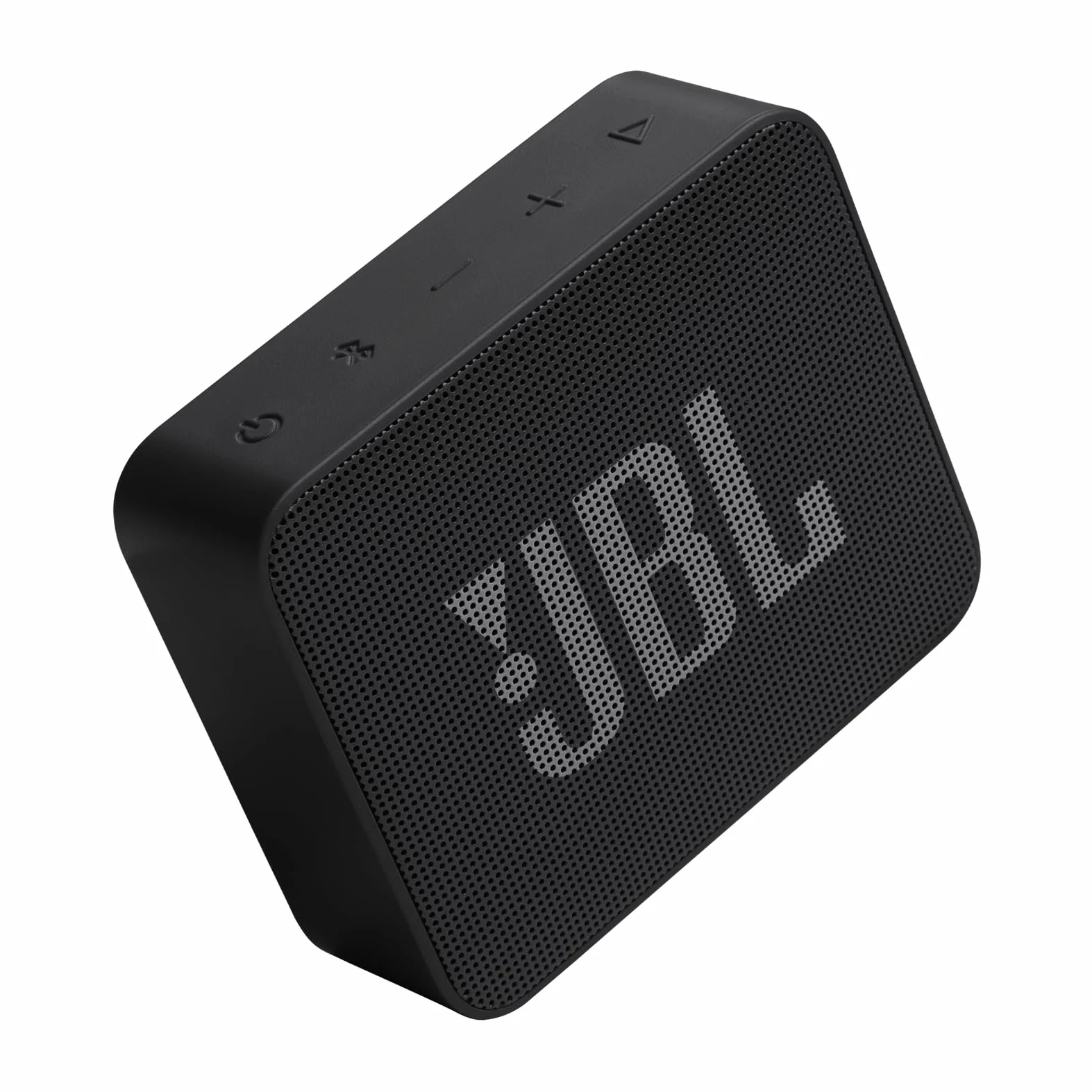 JBL GO Essential 2, tragbarer Bluetooth-Lautsprecher mit Original JBL Pro Sound, bis zu 5 Stunden Akkulaufzeit, mit IP67 wasserdichtem Design, Schwarz