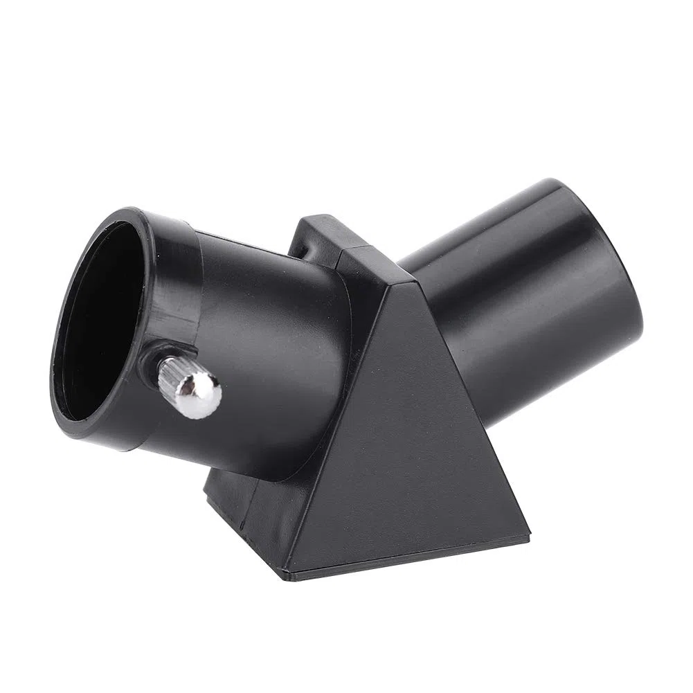 Goshyda Teleskop-Diagonalprisma, 0,96 Zoll 24,3 Mm 45 Grad Brechendes Teleskop-Aufrichtprisma Okular-Diagonalspiegel mit Rutschfestem Gummi