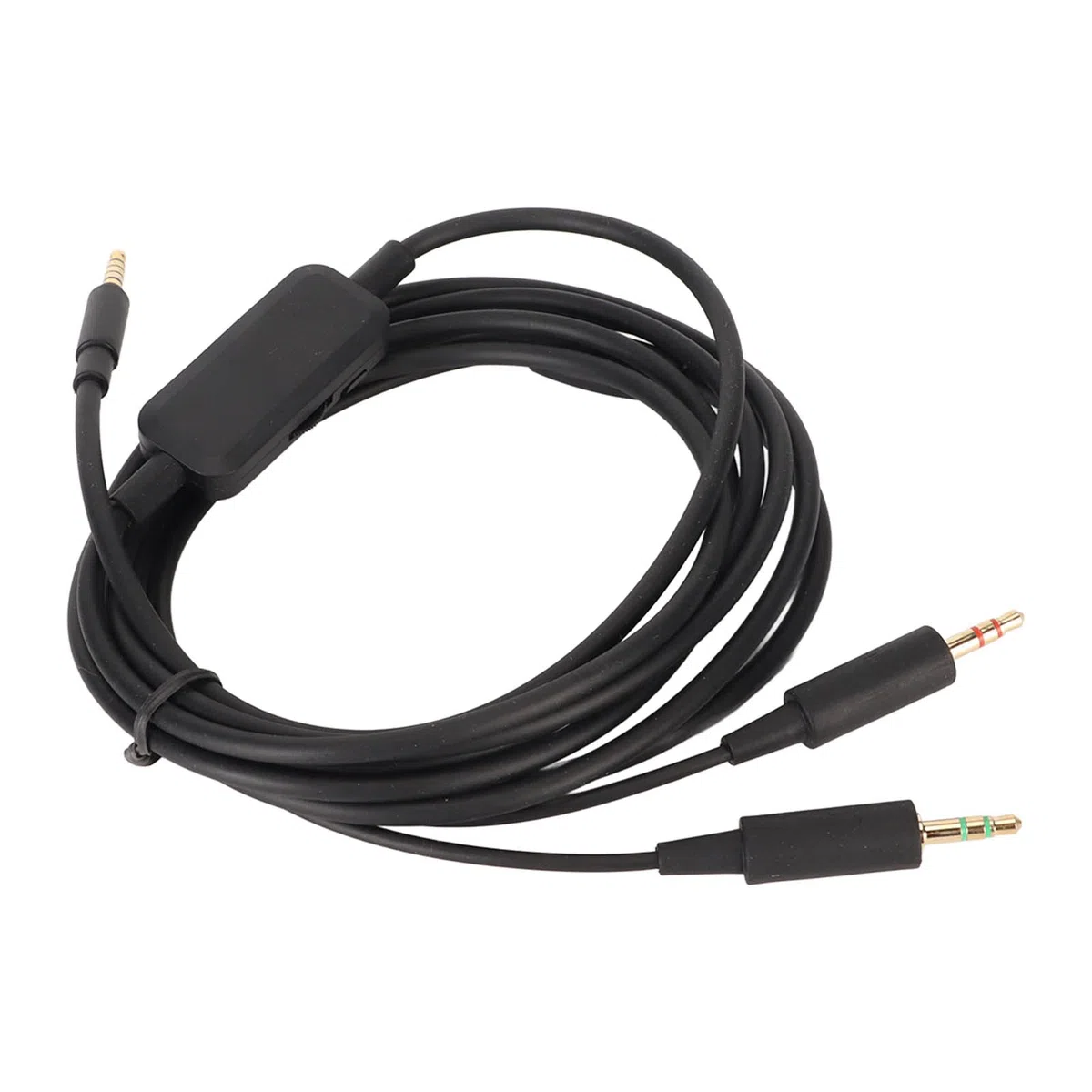 Kopfhörer-Ersatzkabel, Ersatz-Kopfhörerkabel, Kompatibel mit 3,5-mm-Lautstärkeregler-Soundkabel, für MMX300 MMX300 Headset der 2. Generation