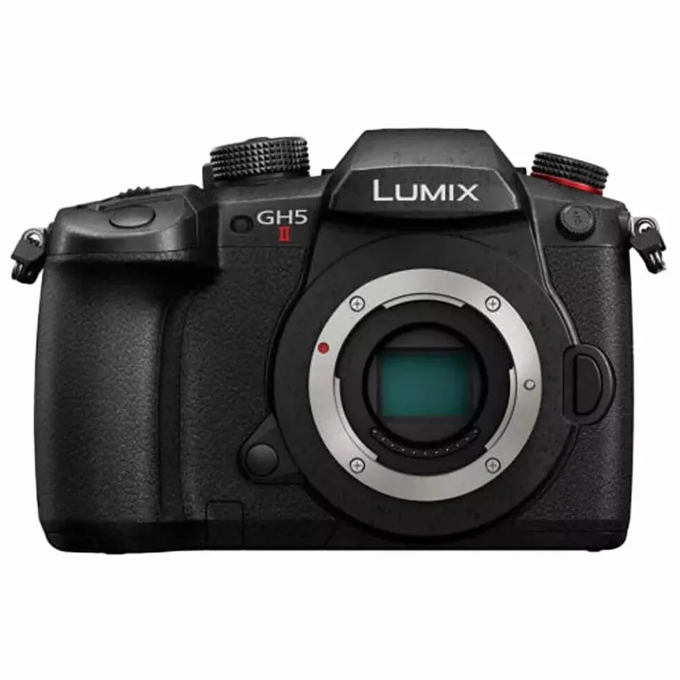 Panasonic LUMIX DC-GH5M2E Systemkamera (20MP, 4K, doppelte Stabilisierung, Kälte-/ Staub- & Spritzwasserschutz)