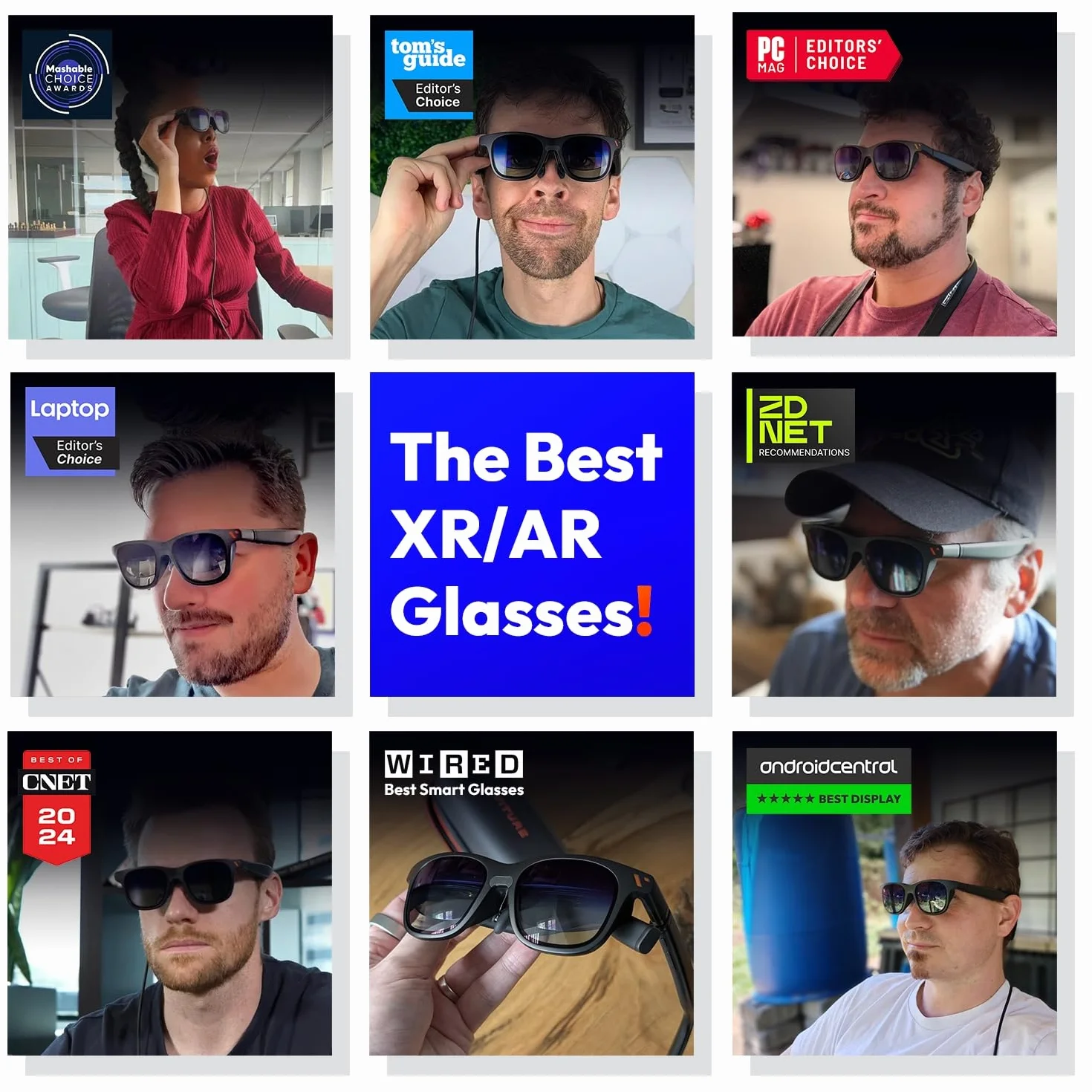 VITURE Pro XR/AR Brille, 135” 120Hz 1000 Nits Display, Harman Audio, elektrochromer Film, für iPhone 17/16/15/Android/Mac/PC/Steam Deck, erstes immersives XR-Erlebnis für Switch 2