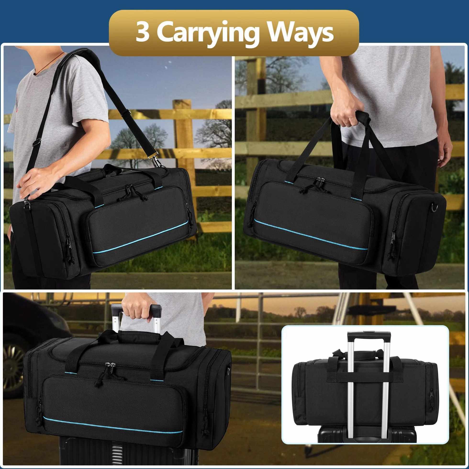 samdew Teleskoprohrtasche, kompatibel mit Celestron 4", 5", 6",8", 9,25" optischen Rohren, Teleskop-Tragetasche, kompatibel mit NexStar SE, Evolution, Schmidt-Cassegrain, EdgeHD optischen Rohren