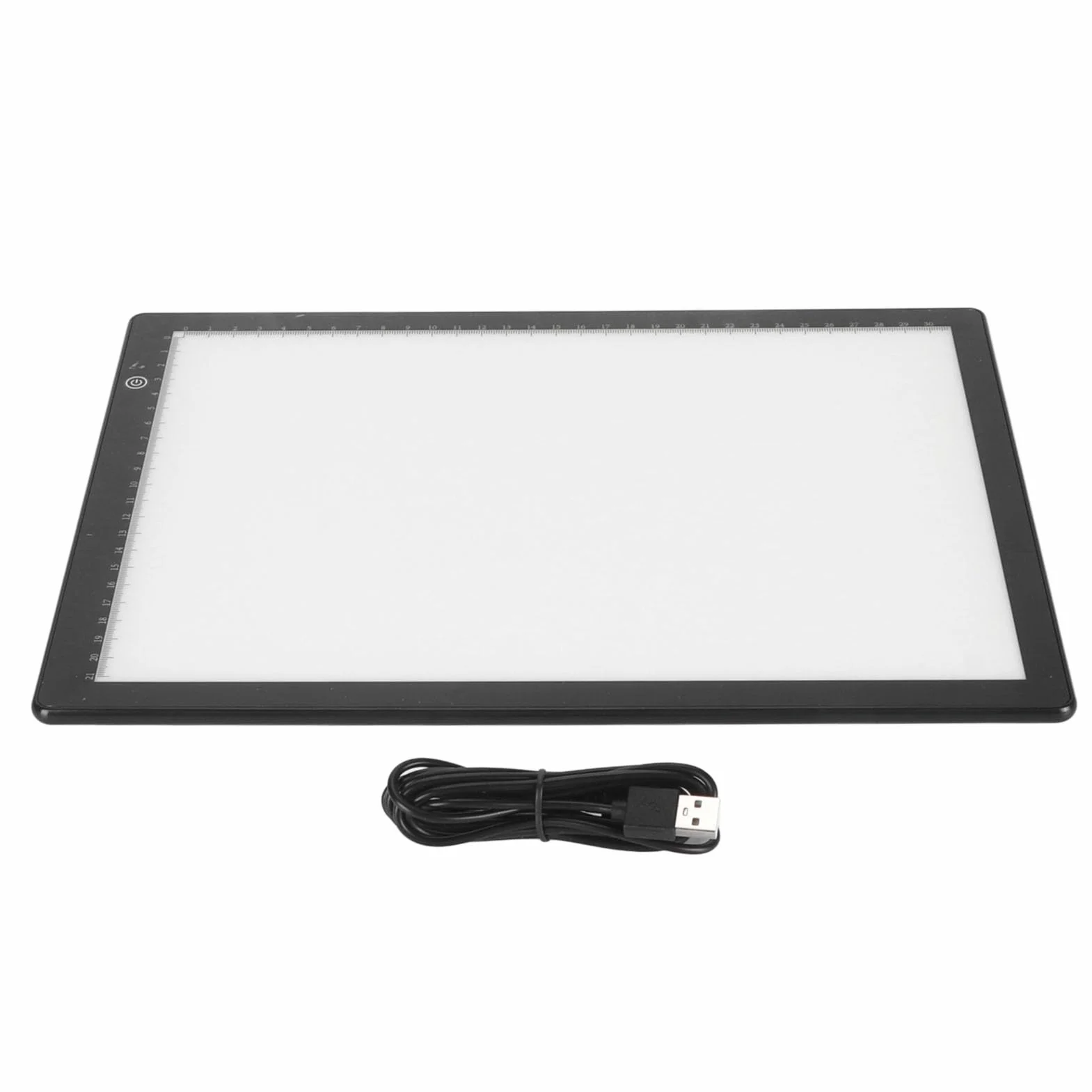 Diabetrachter, Ultradünn, A4-Format, 3 Helligkeitsmodi, USB-betriebener Film-Lichtbox-Scanner für Filme und Dias, Schwarzes Acrylmaterial für APP-Bearbeitung, Geeignet für Foto-Enthusiasten