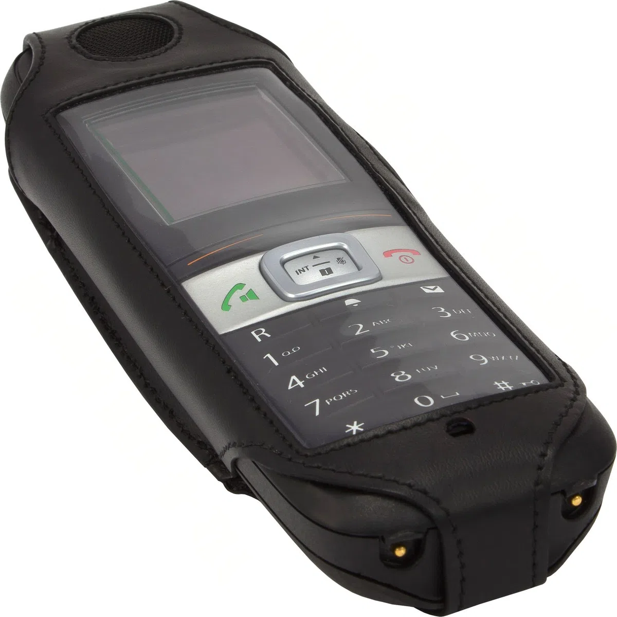 Gigaset Ledertasche mit festem Stahlgürtelclip für das R650H / R630H / E630H