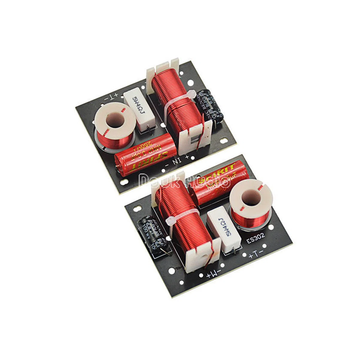 Nobsound Audio 2Pcs Speaker Frequency Divider 2 Way 2 Unit Hi-Fi Soundshelf Crossover Filters