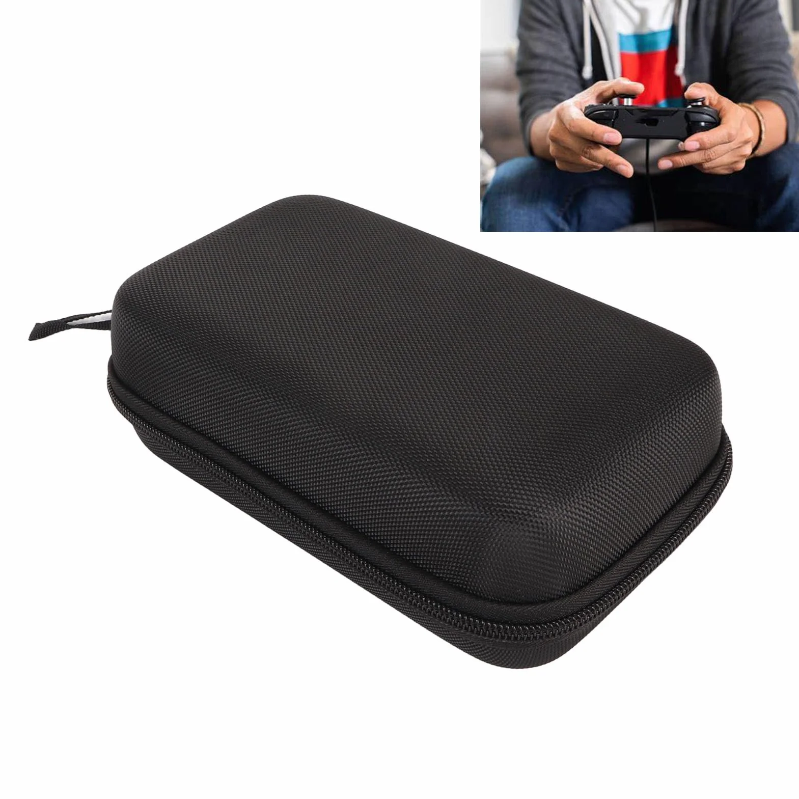 Hartschalen-Tragetasche für Backbone One Mobile Gaming Controller, Stoßfeste, wasserdichte Aufbewahrungstasche mit Strapazierfähigem Eva-Material, Umfassender Schutz fürund