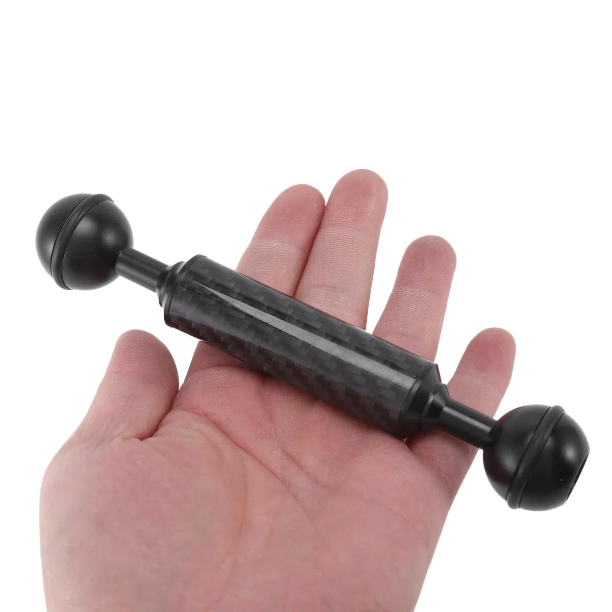 VENEKA 2X Carbon Fiber Float Extension Arm 1 Dual Ball Tauchen Kamera Fotografie D20mm 5 Unterwasser Auftrieb Stativ