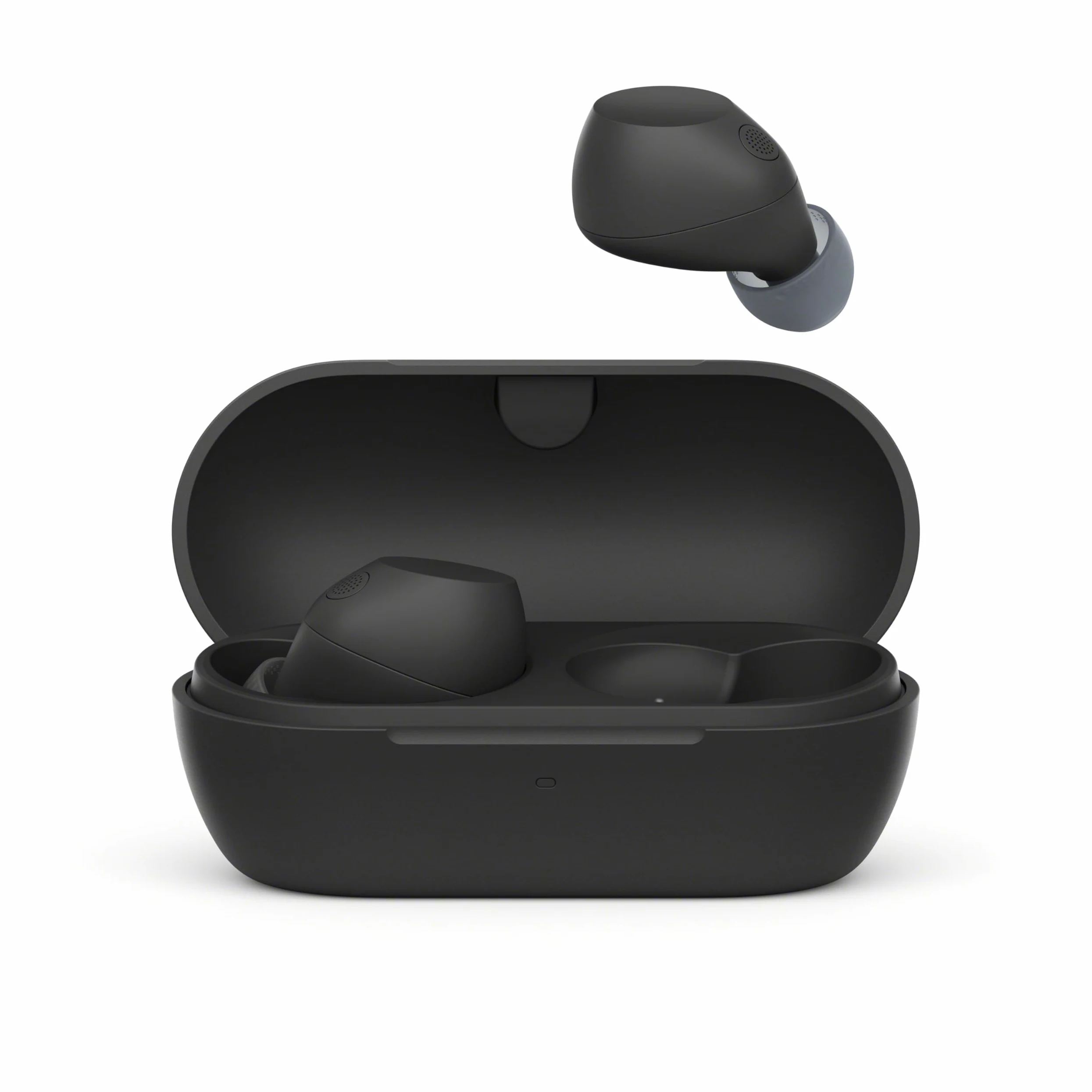 Sony WF-C710NSA Truly Wireless Noise Cancelling Earbuds, leichte Kopfhörer, Touch-Bedienung, Multipoint-Verbindung, IPX4, bis zu 40 HR-Akku, Quick Charge, iOS & Android - Schwarz