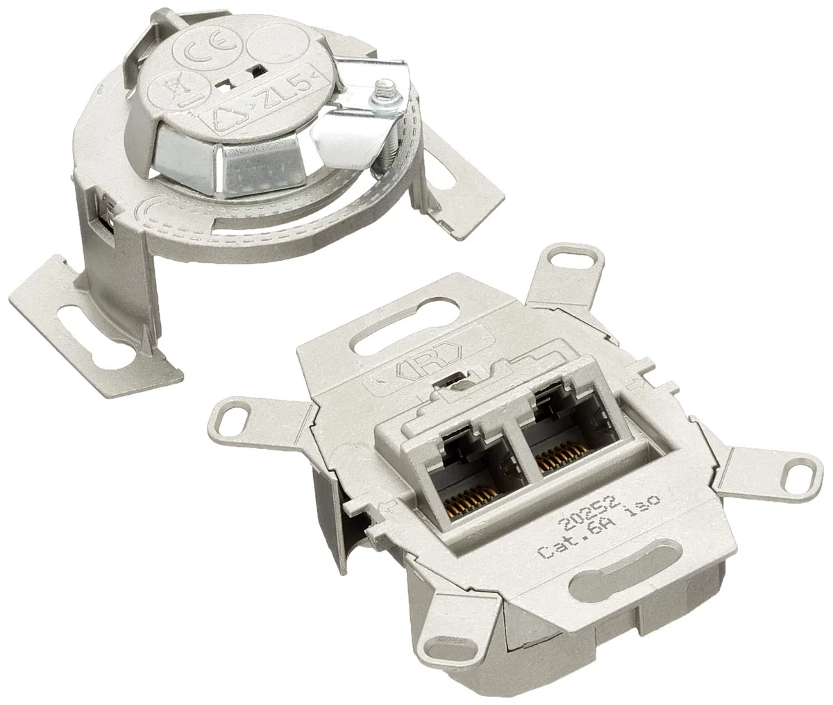 Rutenbeck UAE-Einsatz Cat.6A iso-8/8 Up O 1xRJ45, Packung mit 5