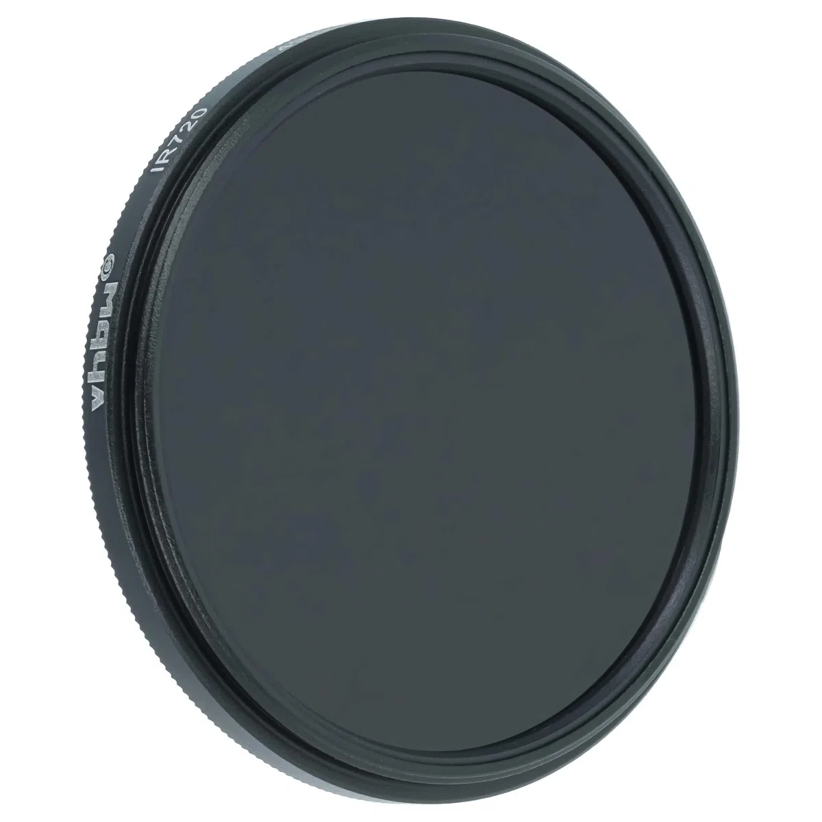 vhbw Universal Infrarot Filter 720nm für Kamera Objektiv - Zirkularer IR-Filter, 49mm, Schwarz