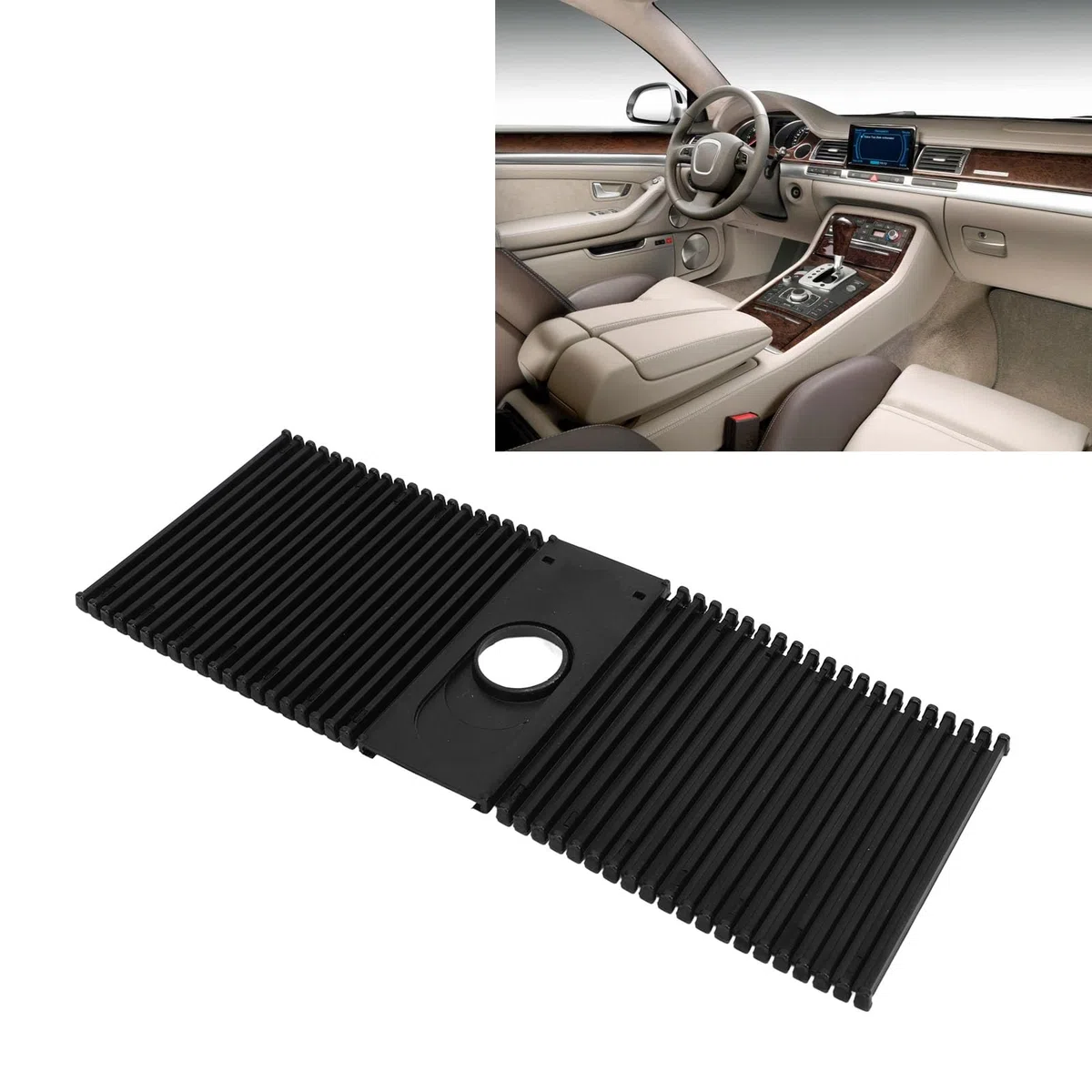 Konsolen-Blindhebel-Staubabdeckung, langlebige Abdeckung f¨¹r Schalthebel, LHD 3W1713111J f¨¹r A8 4E S8 D3