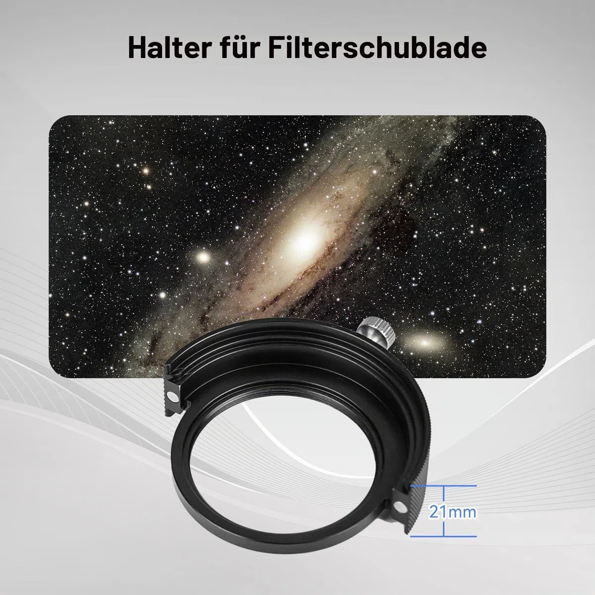 Svbony SV226 2" Filterschubladenhalter für Teleskope, M48x0,75 Gewinde, Antioxidations Teleskopzubehör für den Austausch des Filterschubladenhalters, Anti-Lichtleckage für Deep Sky Astrofotografie