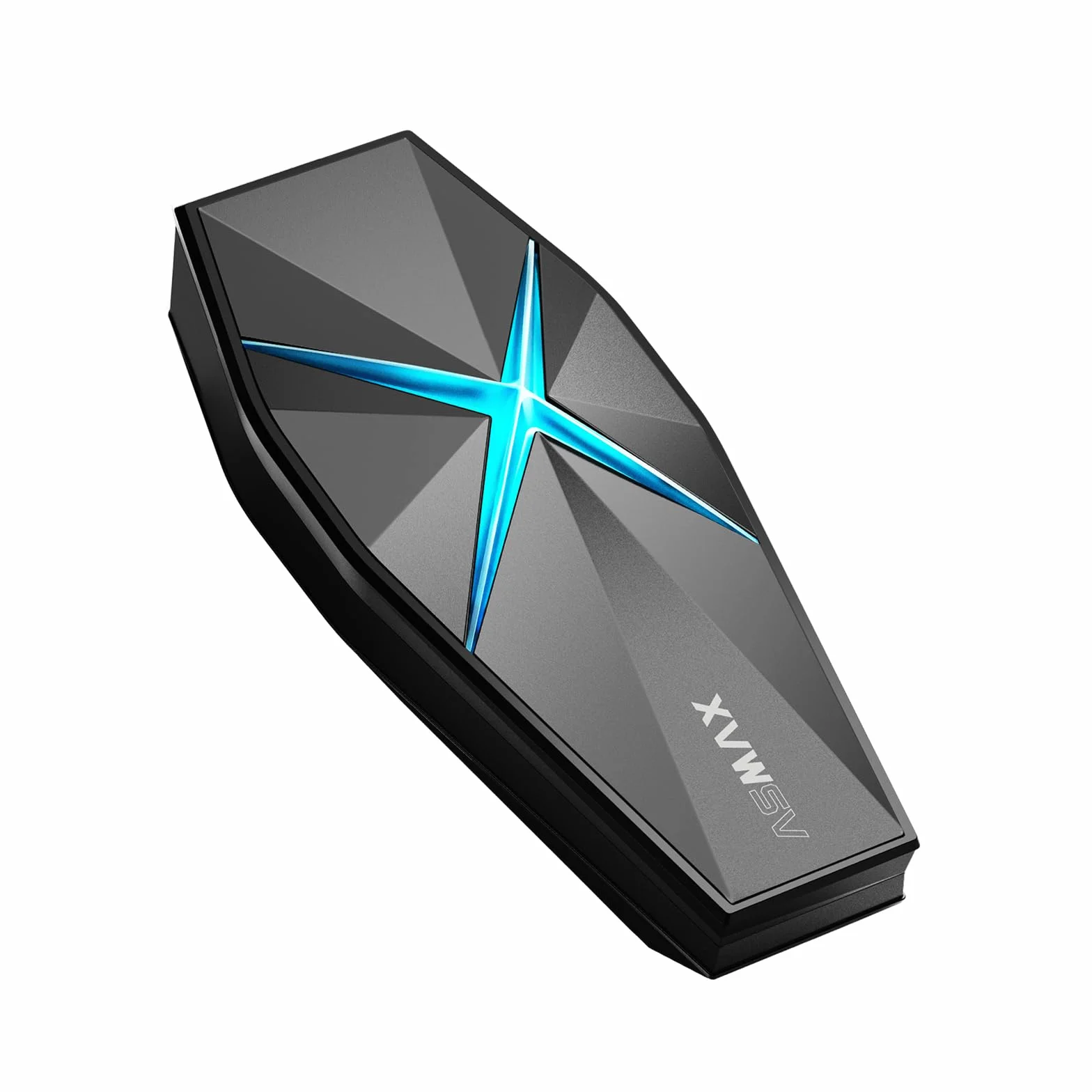 ASMAX F1s Motorrad Bluetooth Headset für 10 Fahrer, Mesh Motorrad Kommunikationssystem, Deutsche Sprachsteuerung, 50 Min. Schnellladung, ENC-Geräuschunterdrückung, Universal Pairing, Einzelpack