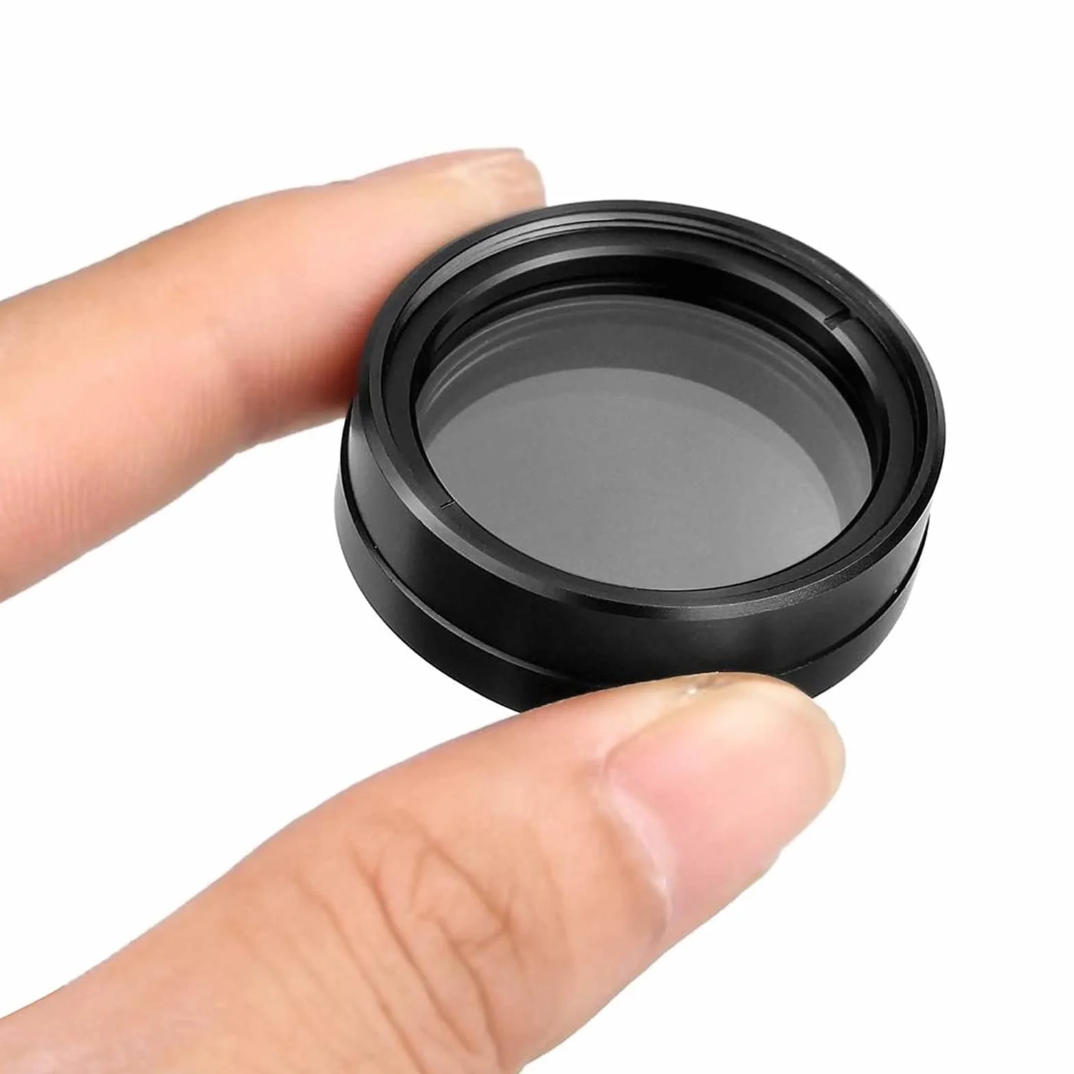 Svbony SV128 Variabler Polarisationsfilter 1.25", Teleskopfilter Metallrand Optische Glaslinse, Erhöht den Kontrast Beseitigt Blendungen, für Beobachten Mond Venus Helle Doppelsterne Planeten