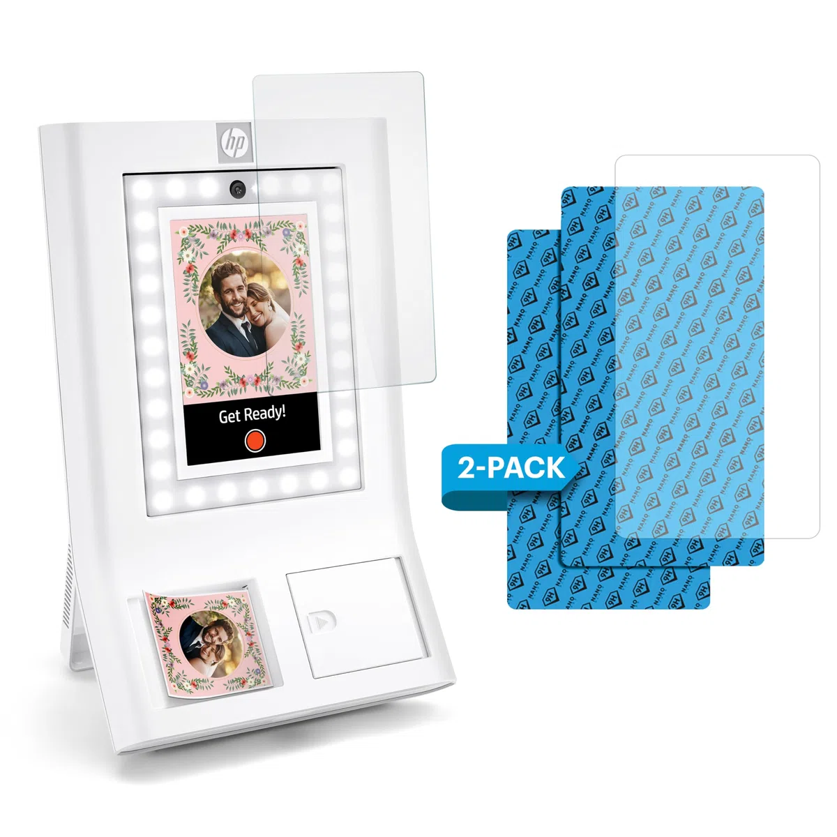 HP Sprocket Photobooth Displayschutzfolie - 9H hochtransparenter, kratzfester Displayschutz, exklusiv für die Verwendung mit HP Sprocket Photobooth