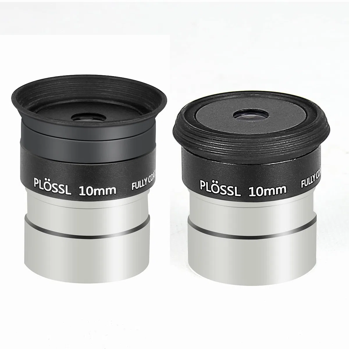 SOLOMARK Plössl-Teleskop-Okular 10 mm, 1,25 Zoll, Aluminium, Kunststoff, Schwarz